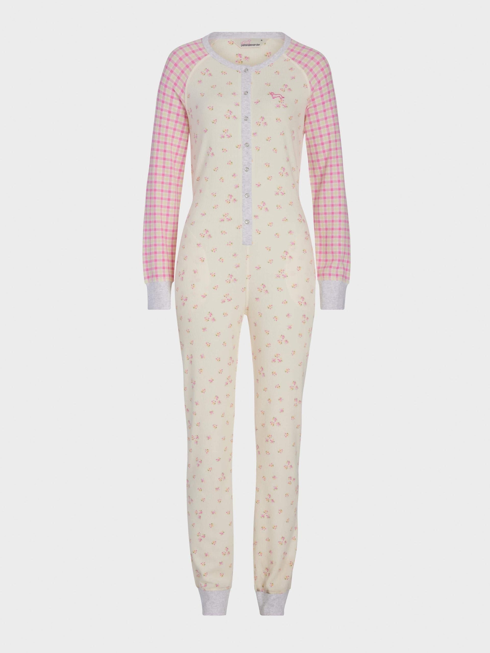 Waffle Contrast Print Onesie Multi image 4