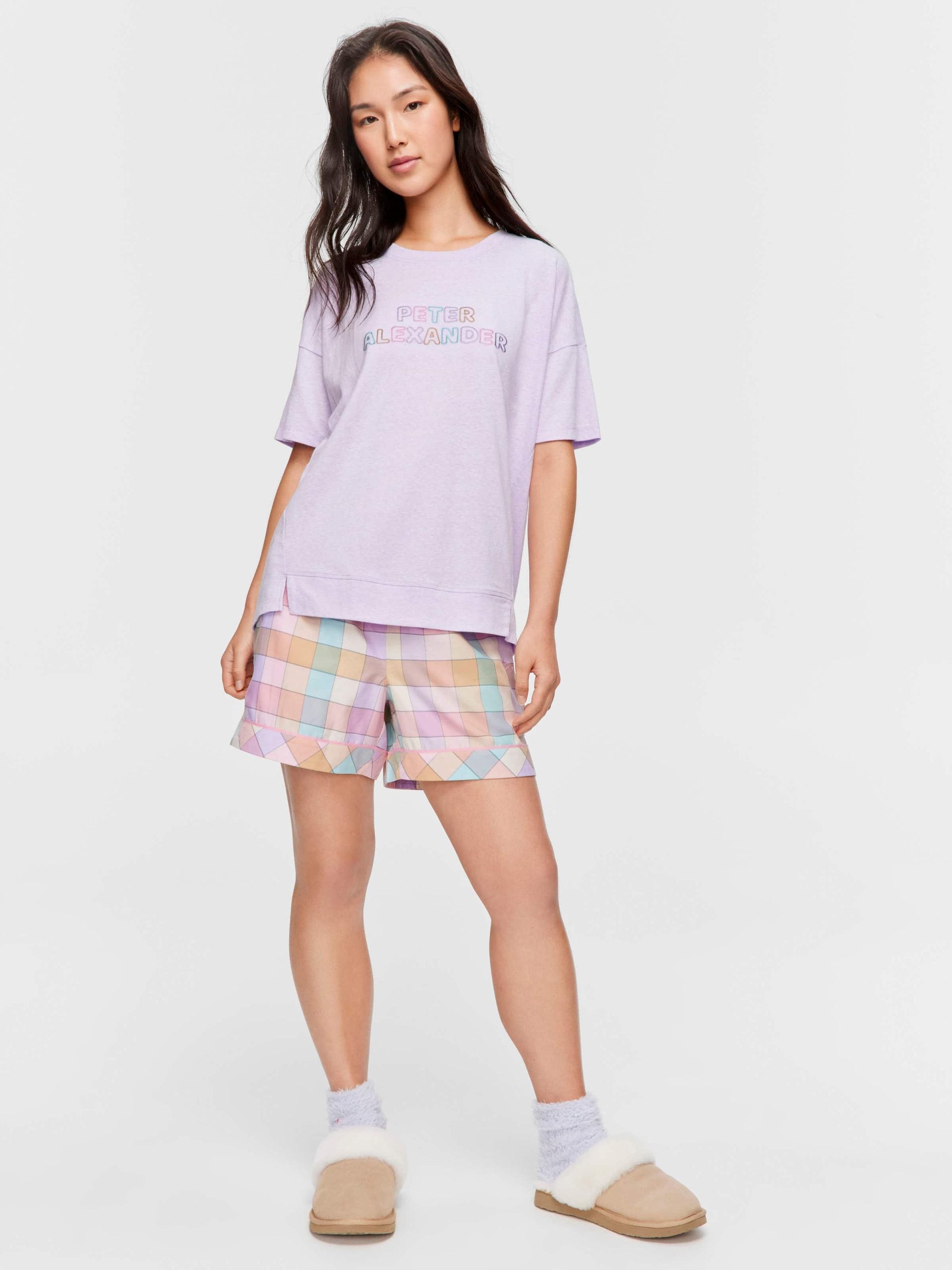 Lilac Peter Alexander Logo Tee lilac image 0