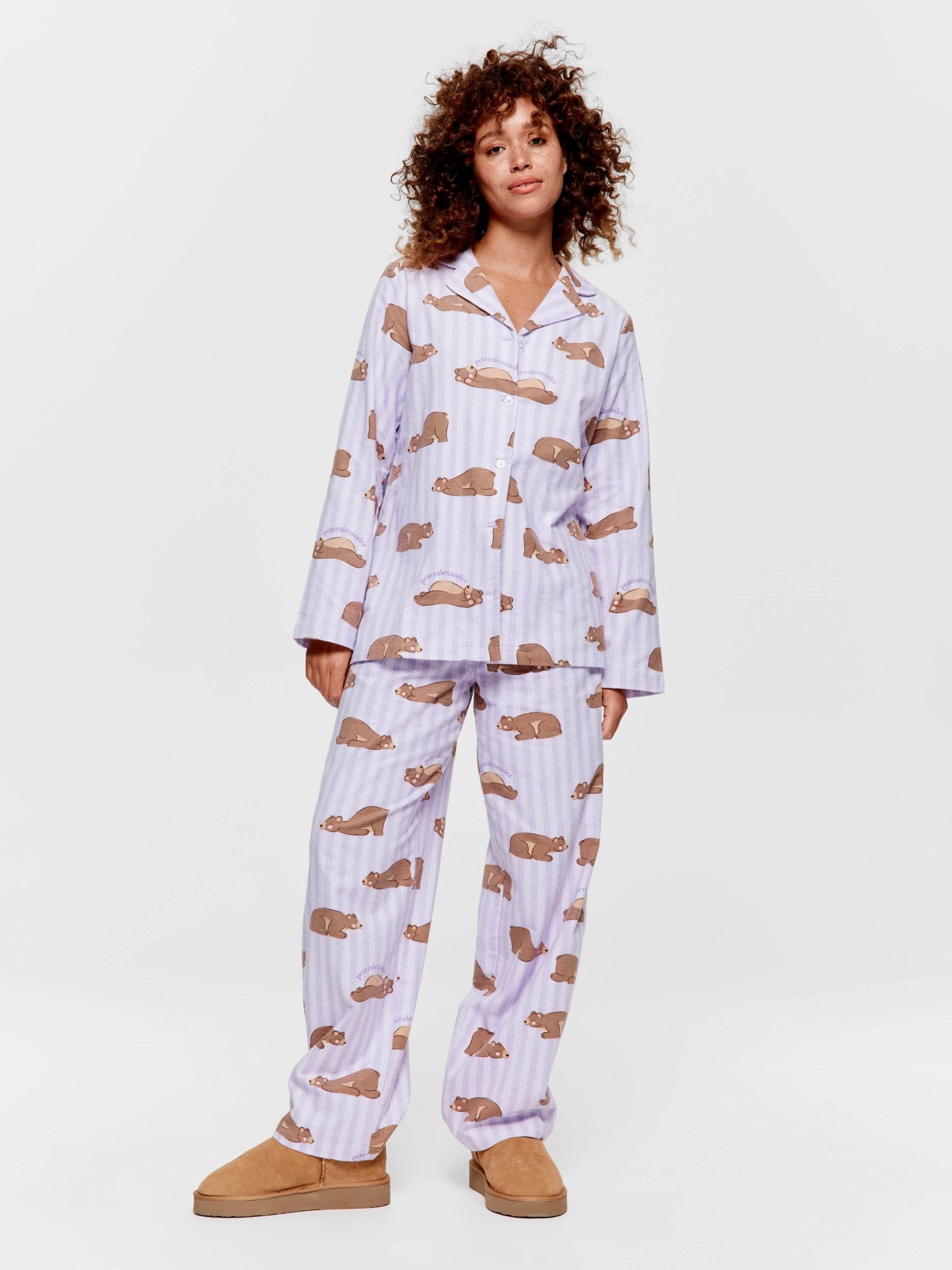 Sleepy Bear Classic Flannelette Pj Set multi image 1