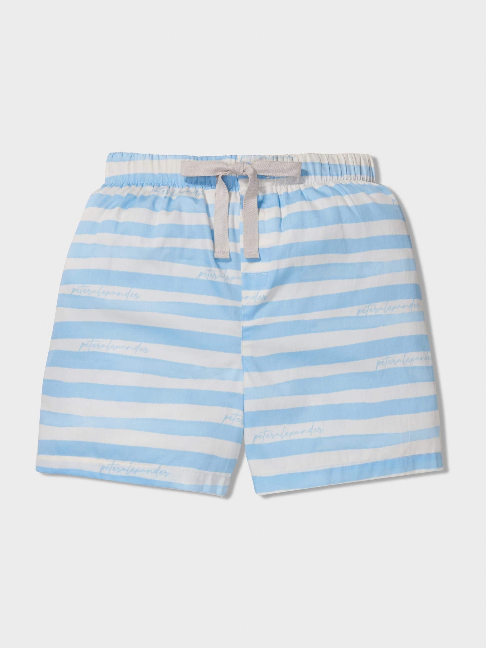 Boys Blue Stripes Pj Set multi image 1