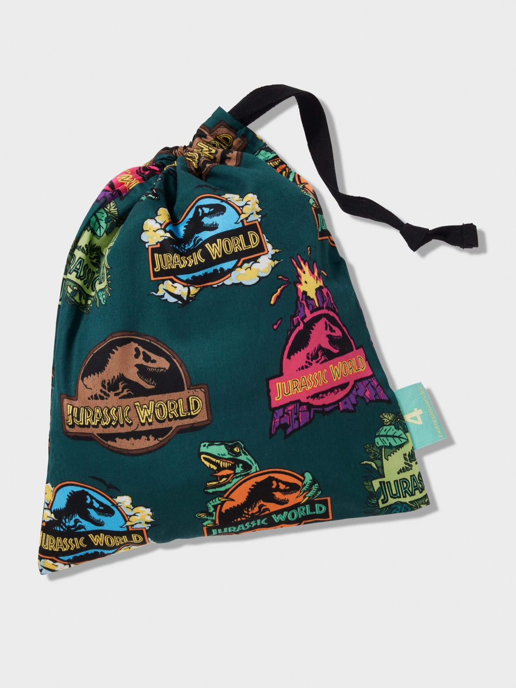 Jnr Boys Jurassic World Long Pj Set Green image 3