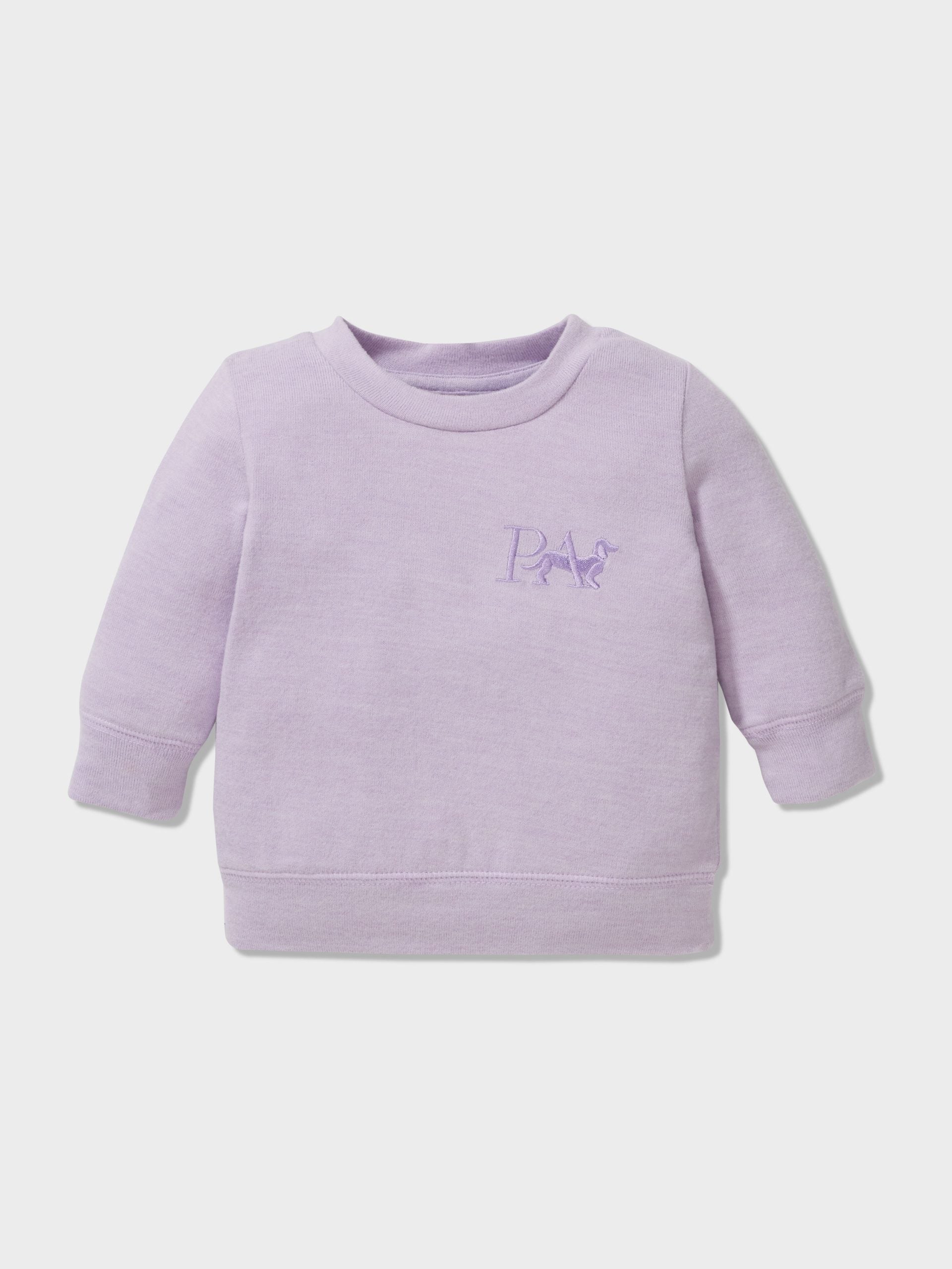 Baby Lilac Plush Pj Set lilac image 4