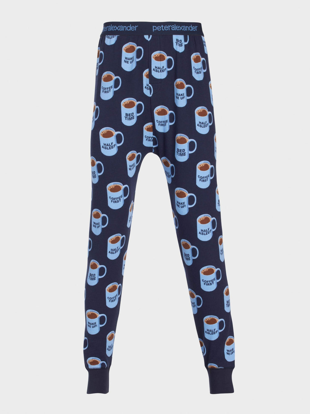 Coffee First Long John Pj Pant multi image 3