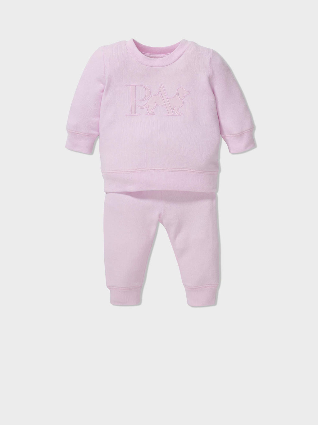 Baby Pink Plush Pj Set pink image 0