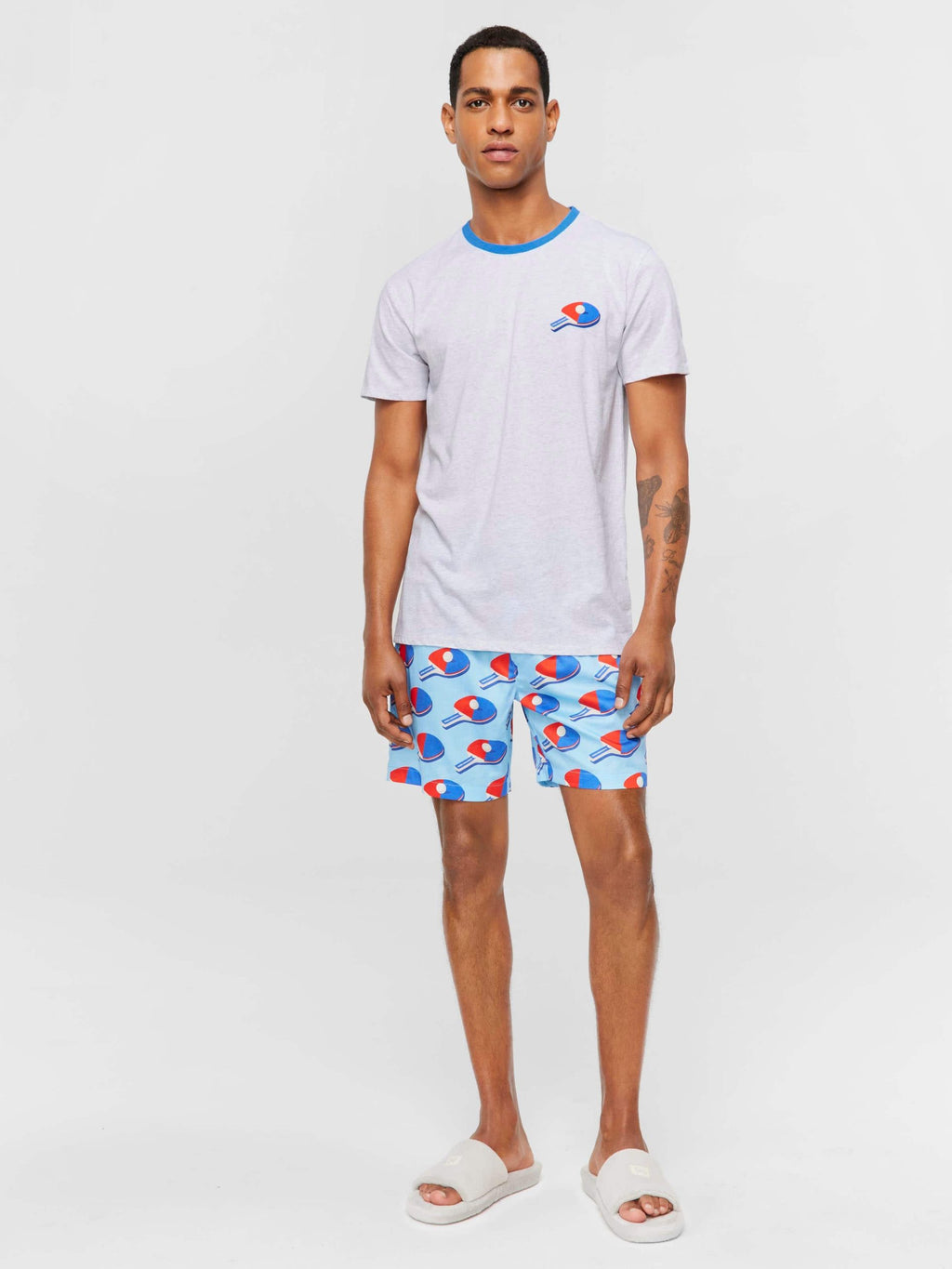 Ping Pong Tee greymarle image 2