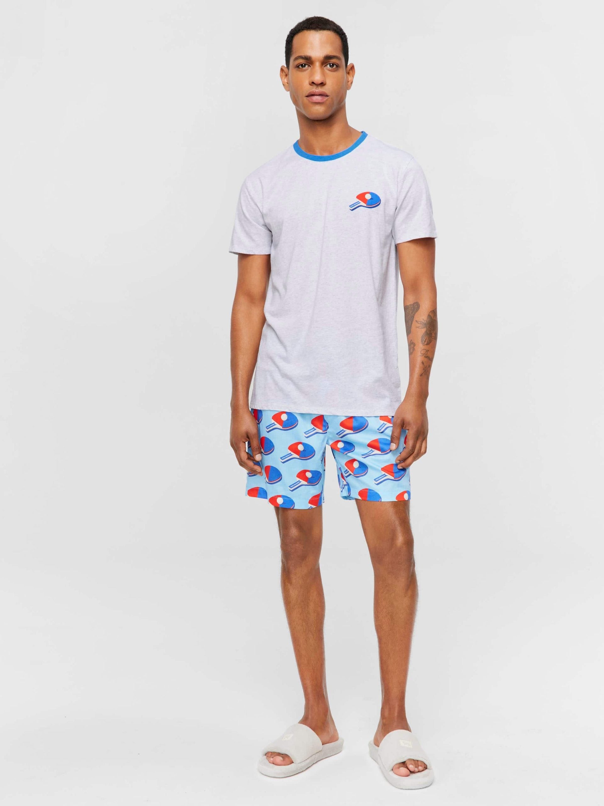 Ping Pong Tee greymarle image 2