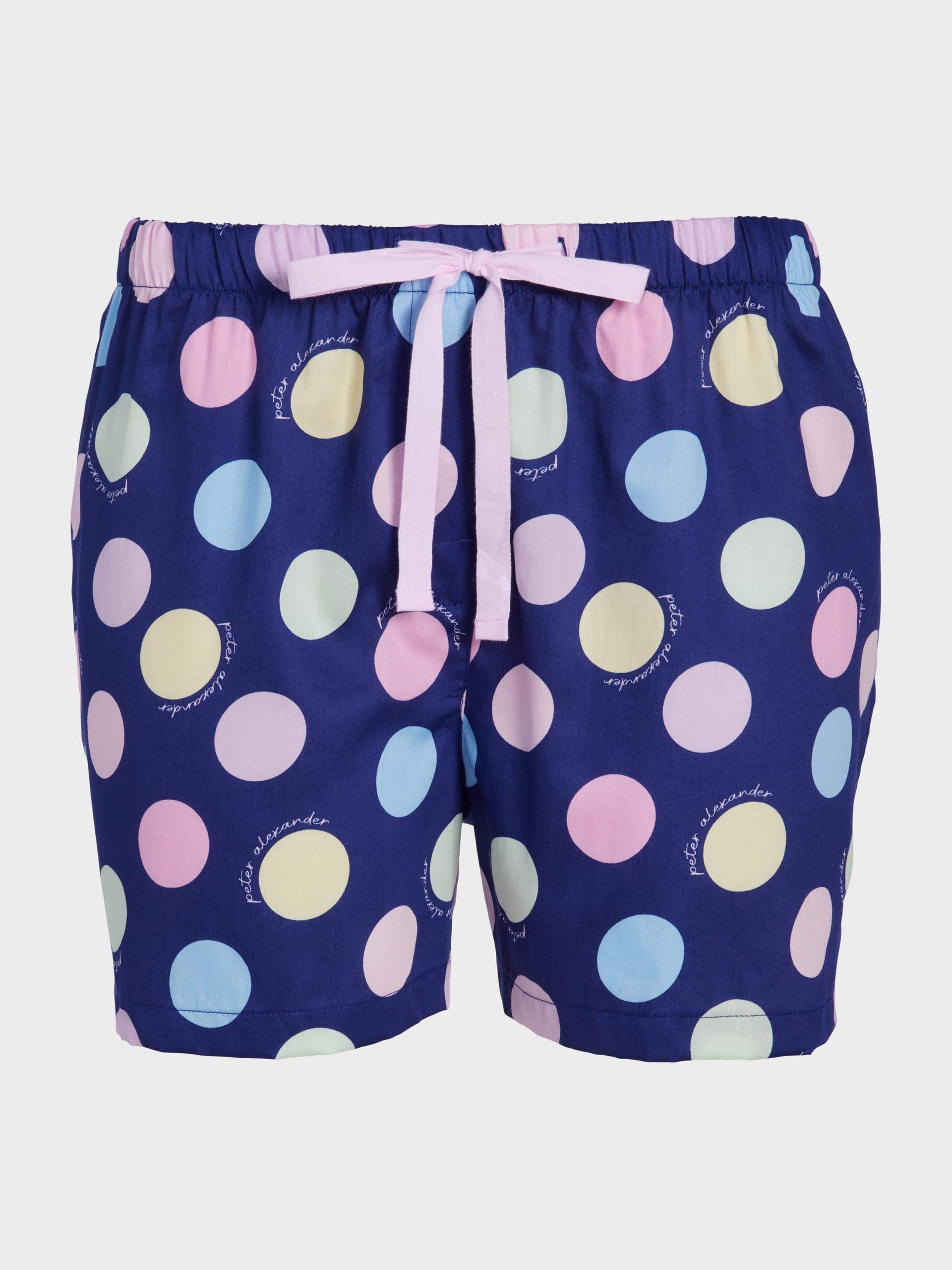 Navy Spot Mid Short multi image 3