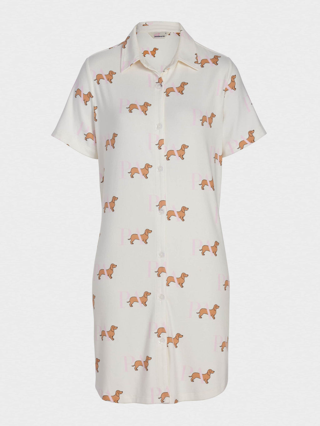 P.A. Penny Short Sleeve Plush Nightshirt multi image 3