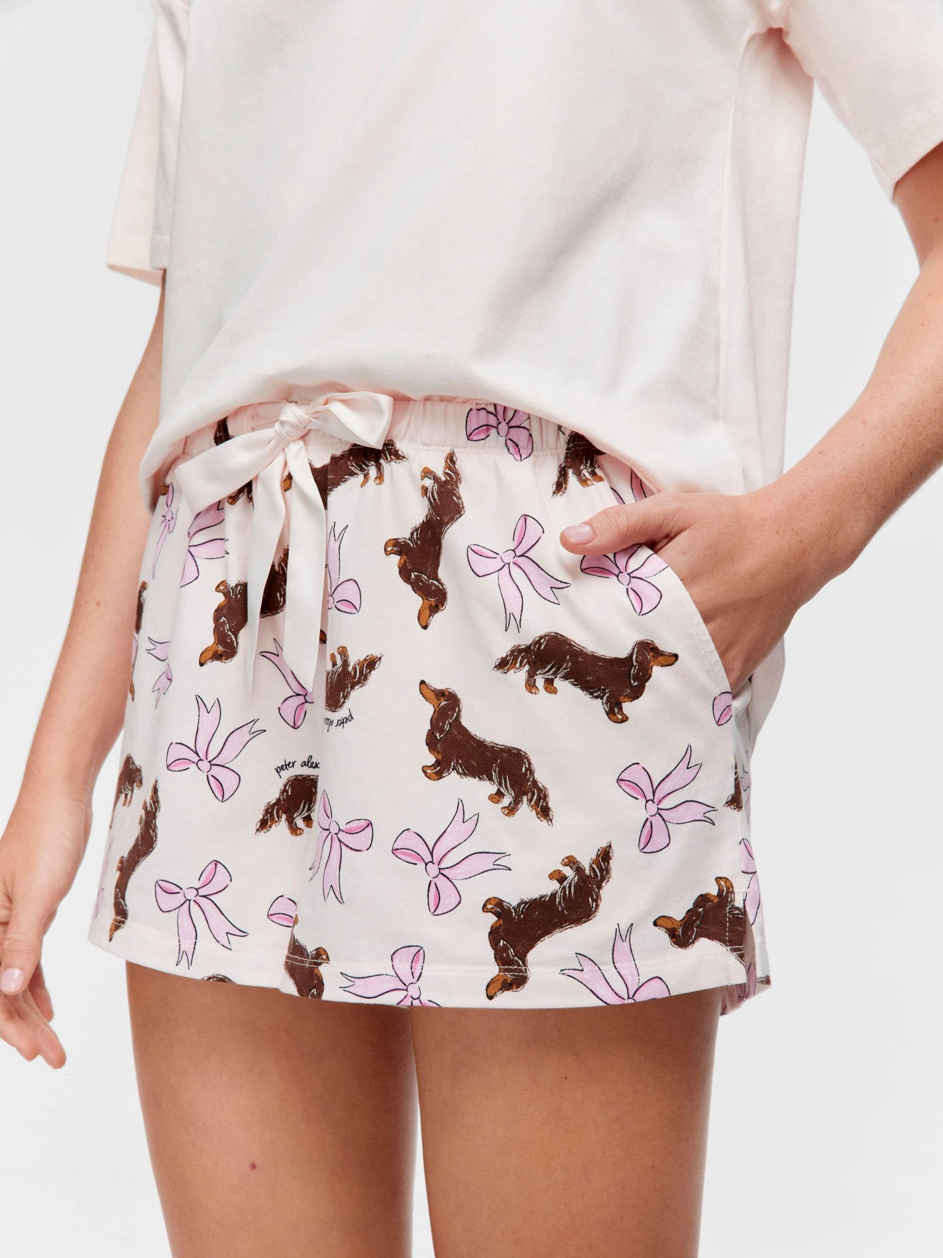 Penny With Bow Mid Short multi image 1
