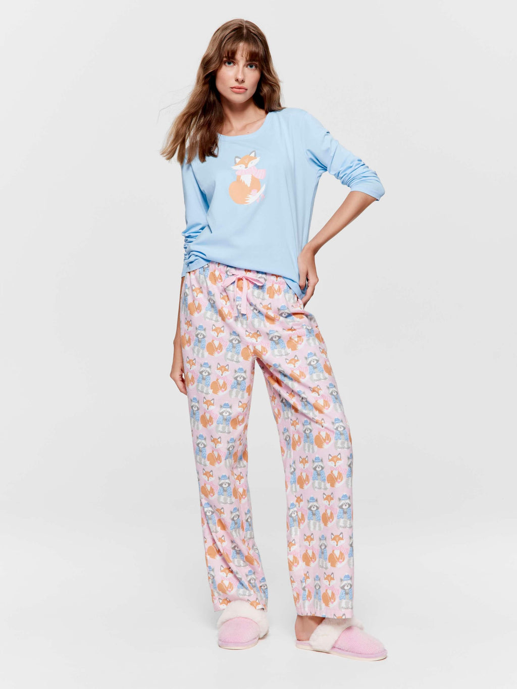 Winter Animals Classic Flannelette Pj Pant multi image 1