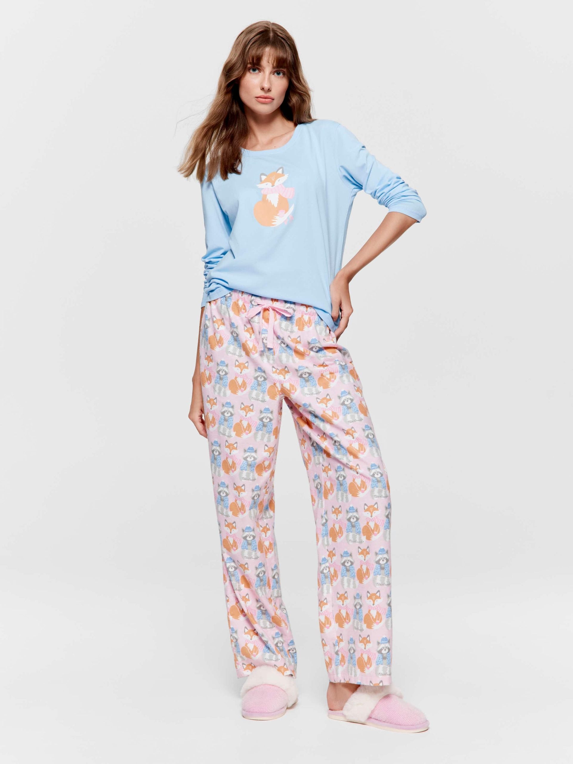 Winter Animals Classic Flannelette Pj Pant multi image 1
