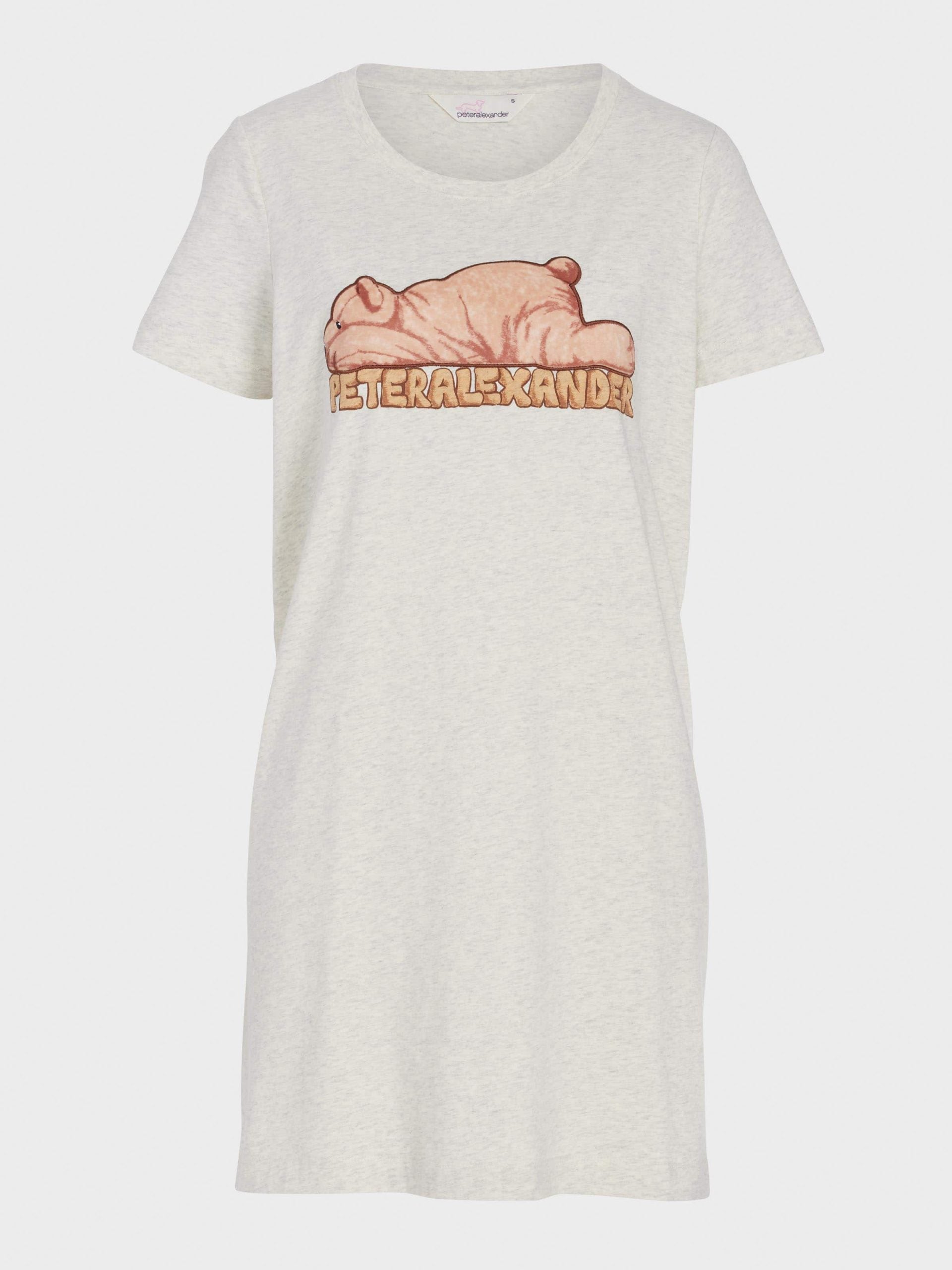 Bear Sleep Tee oatmeal image 3