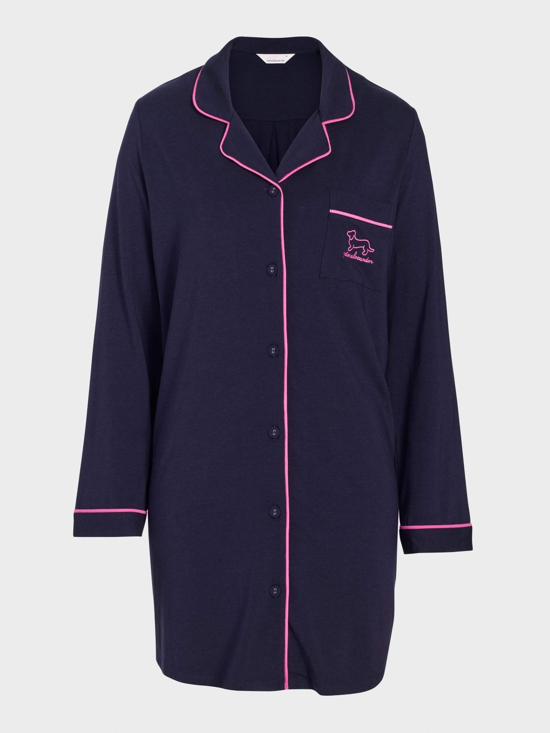 Cosy Classic Bamboo Knit Nightshirt ink image 3