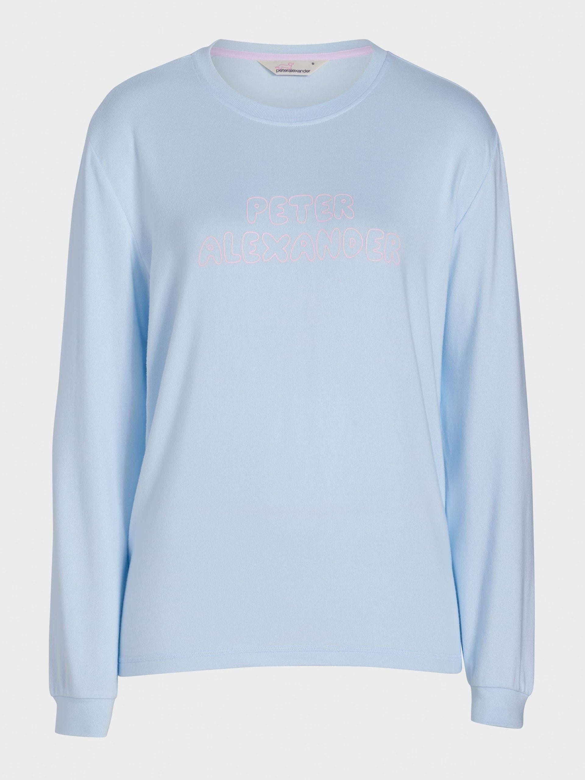 Blue Plush Sweater paleblue image 3