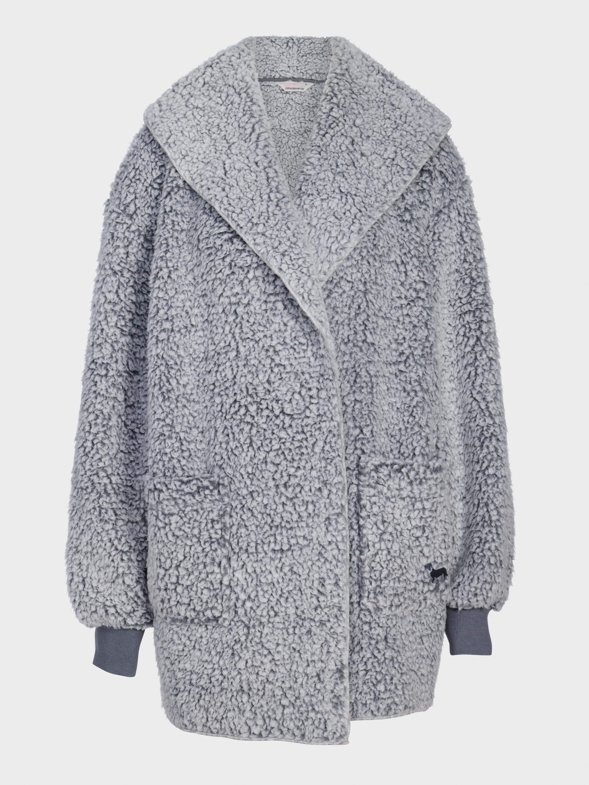 Cosy Teddy Shrug grey image 3