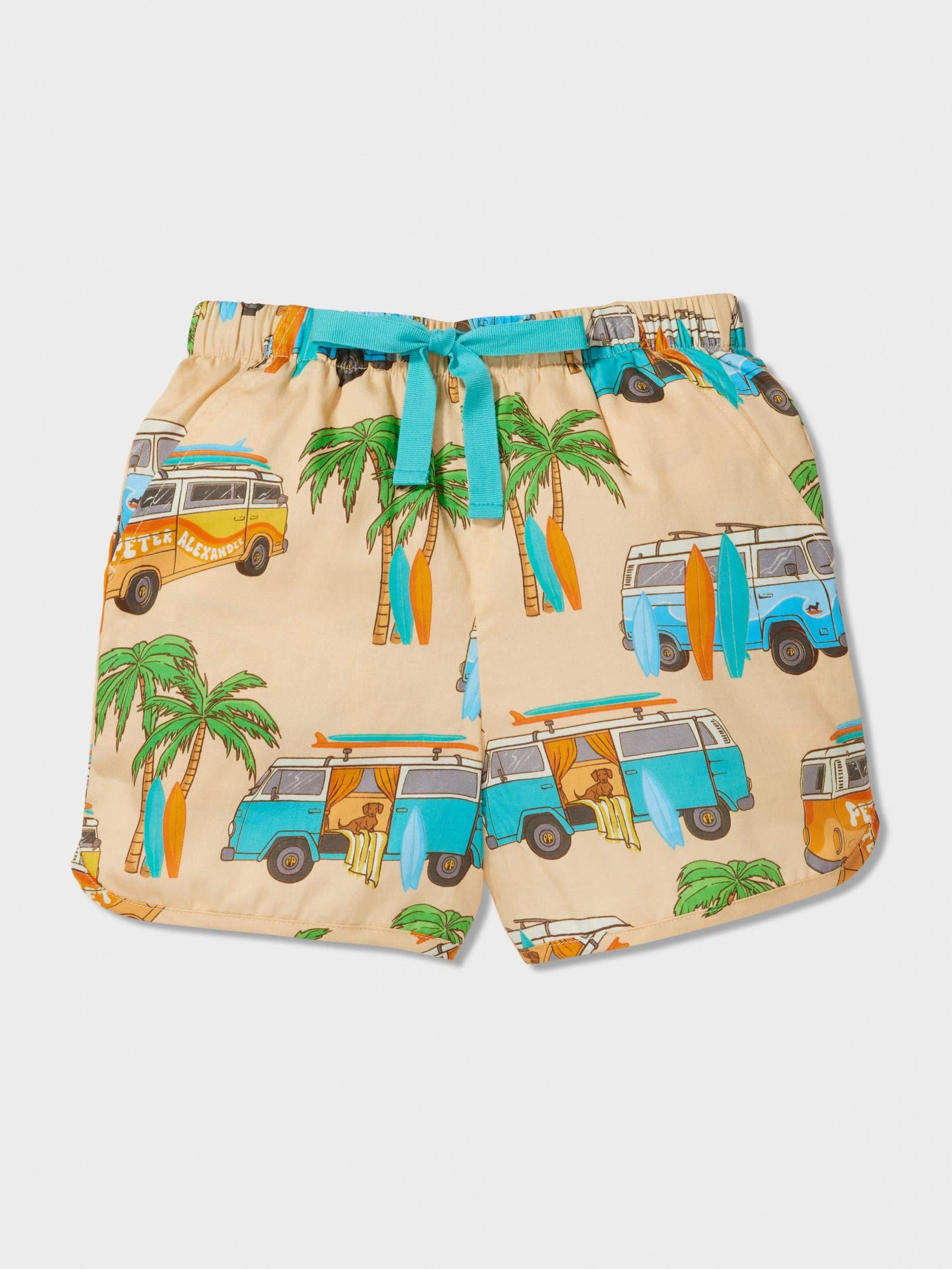 Jnr Boys Surf Van Pj Set multi image 3