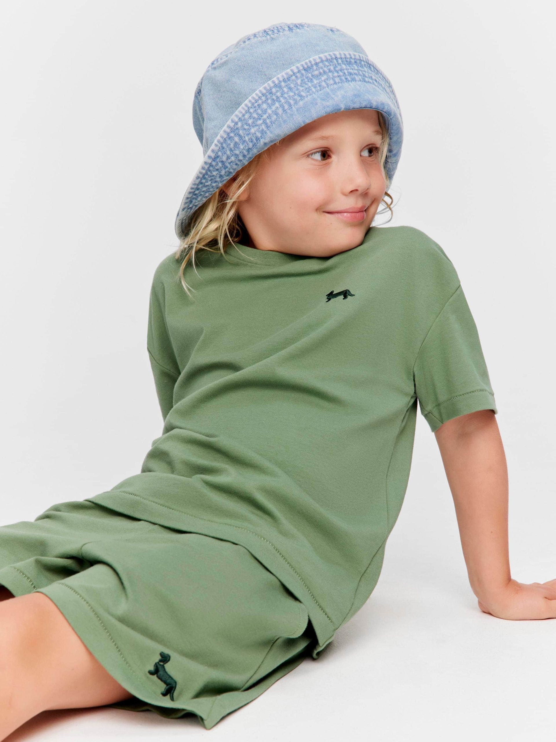Jnr Boys Green Track Pj Set green image 1