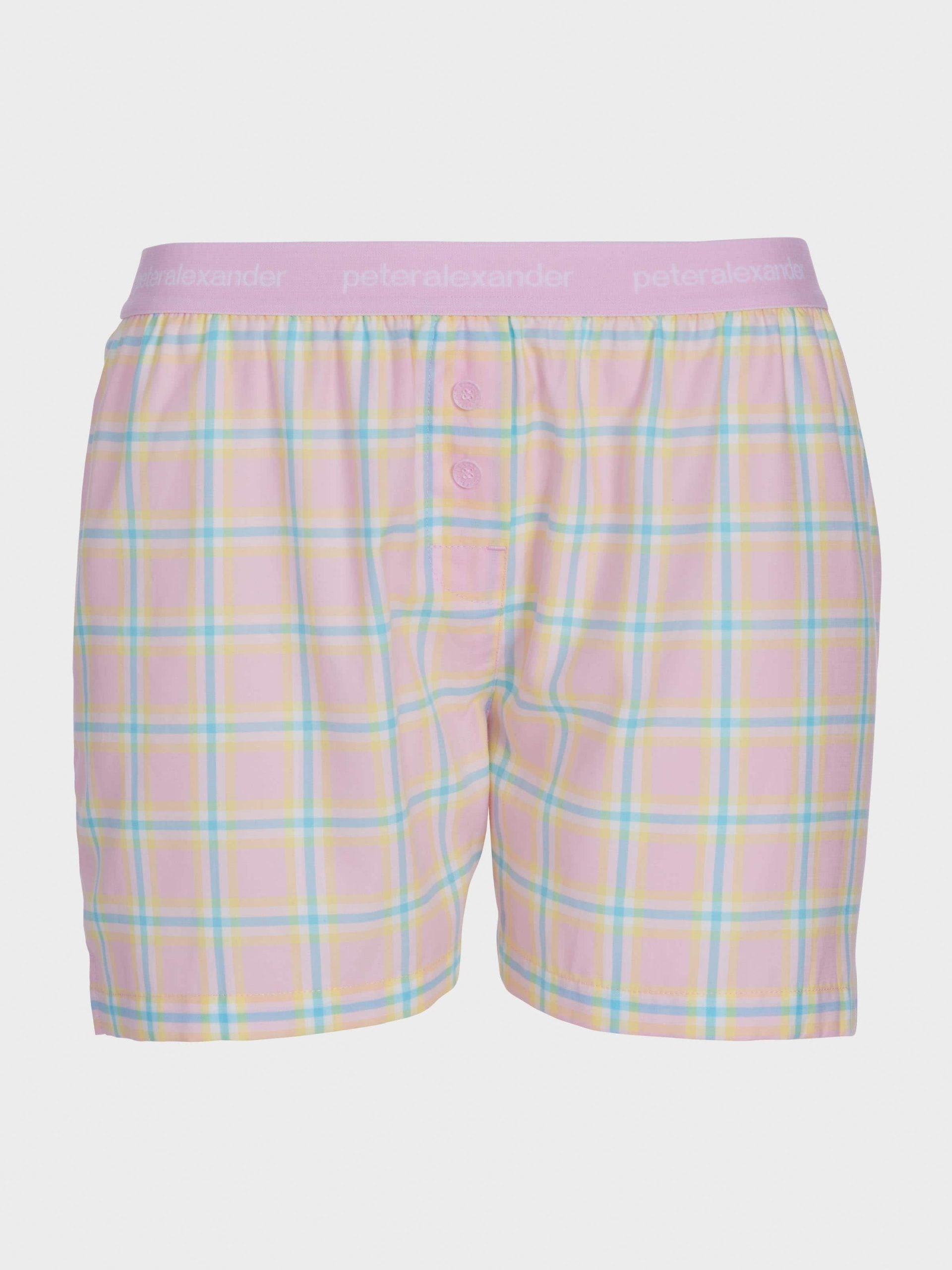 Bedtime Stories Check Boxer Short multi image 3