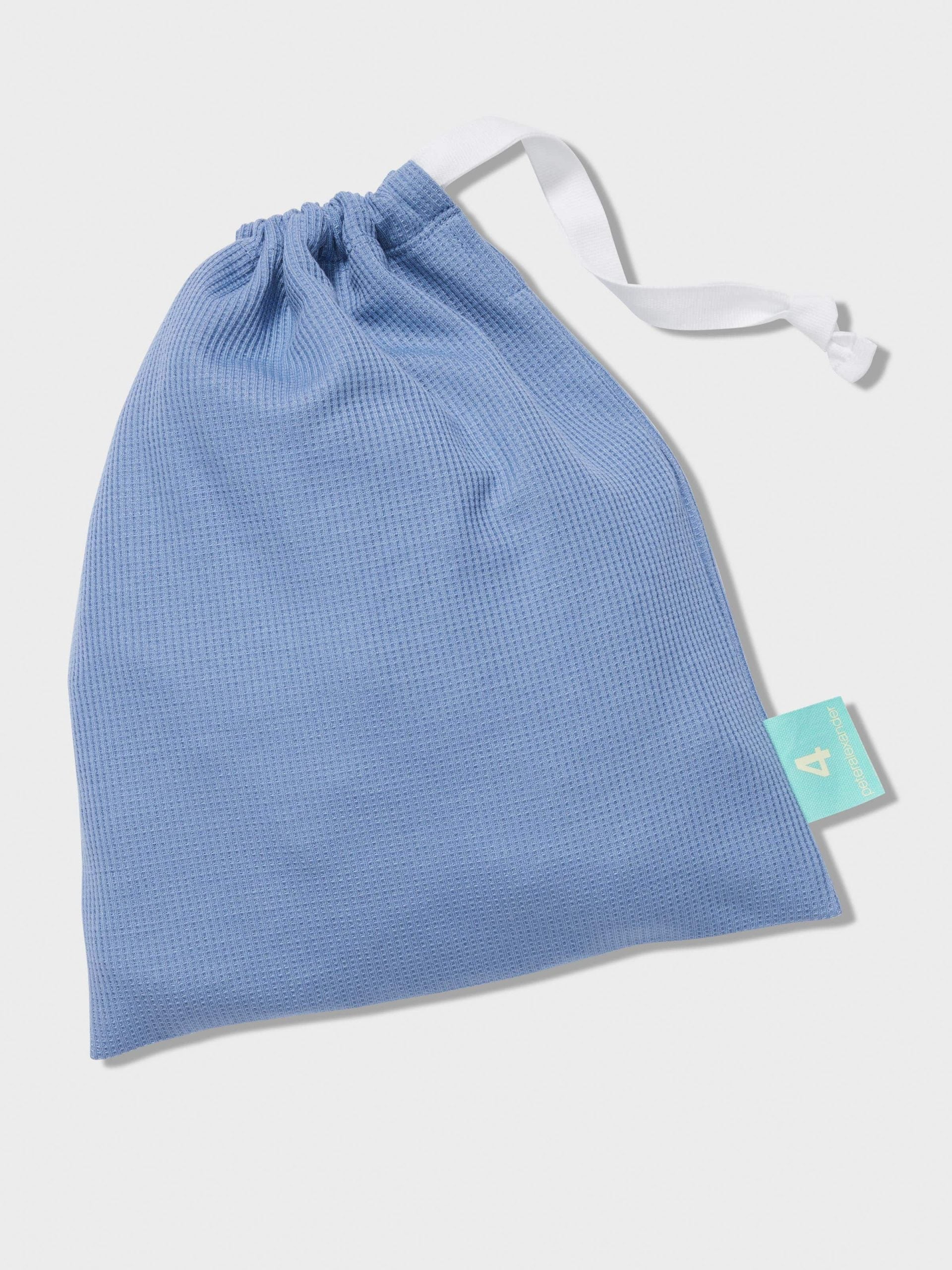 Jnr Boys Heritage Waffle Long Pj Set blue image 3