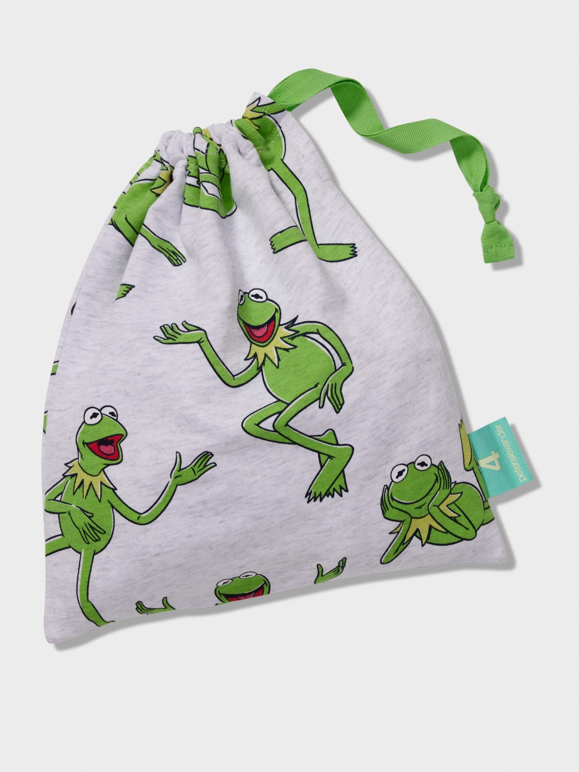 Jnr Kids Kermit Short Pj Set multi image 3