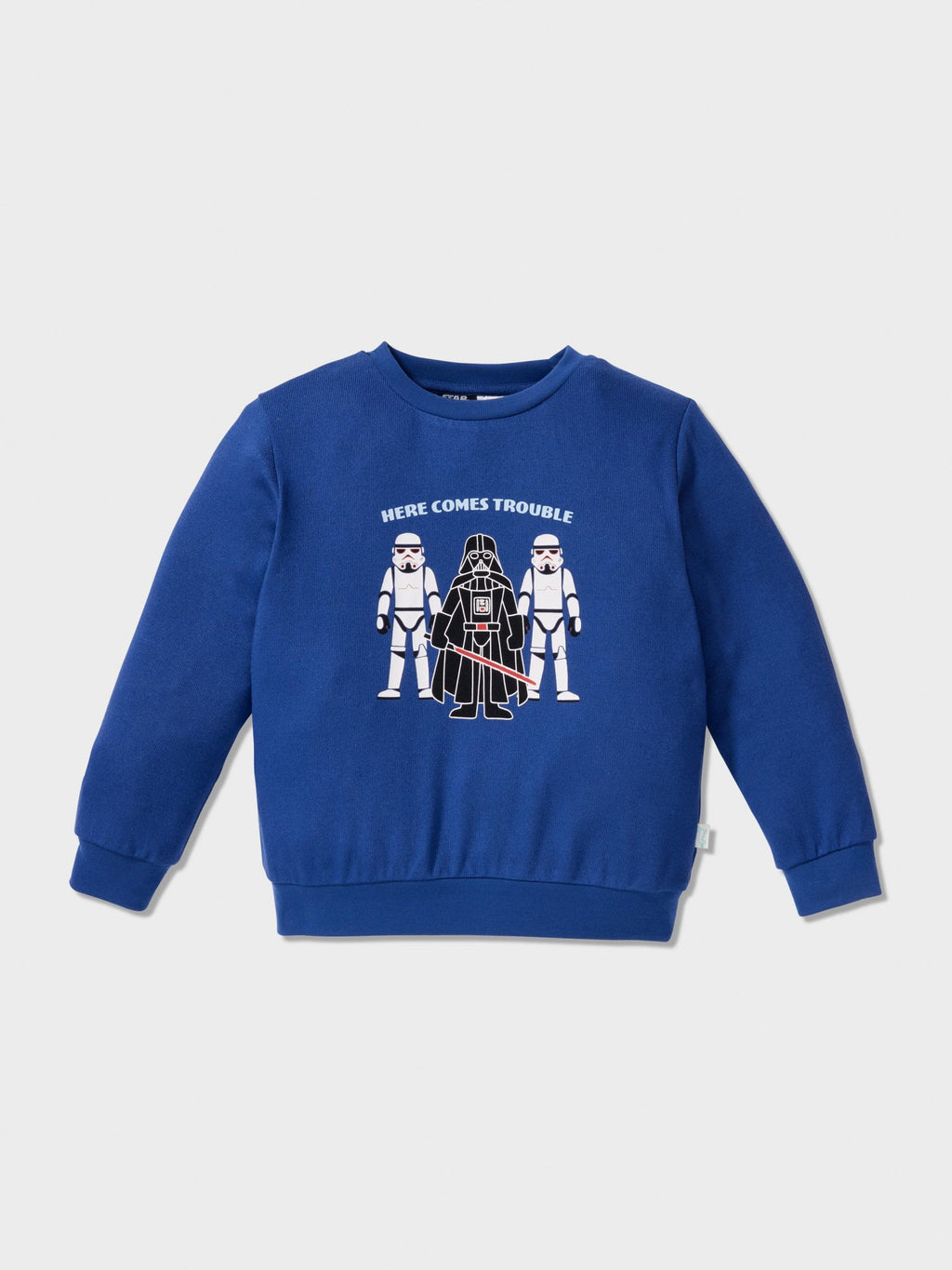 Jnr Boys Star Wars Empire Long Plush Pj Set Multi image 2