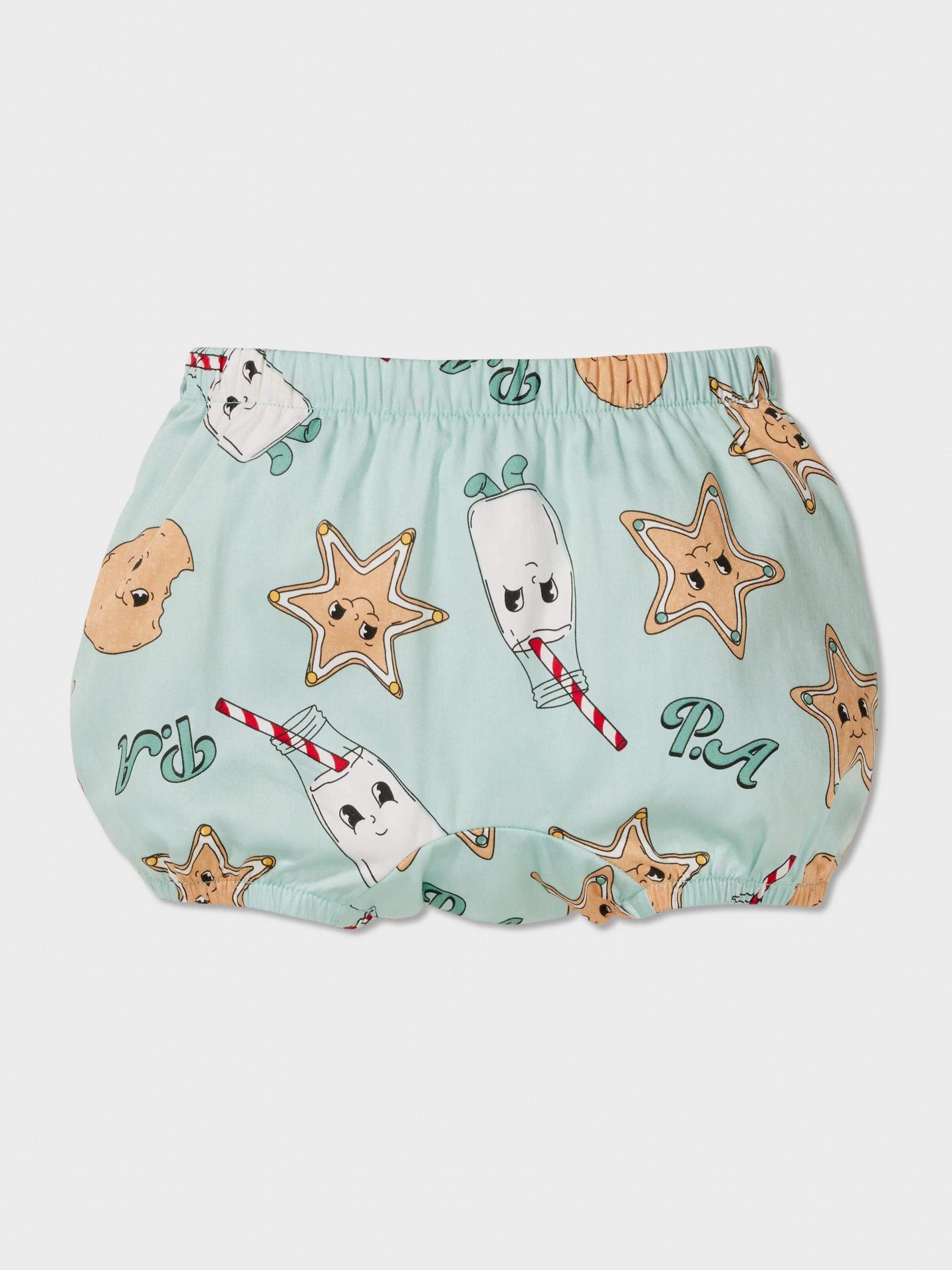 Baby Milk & Gingerbread Classic Pj Set mint image 1