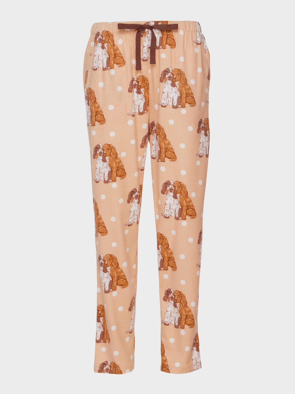 Puppy Love Bamboo Flannelette Roll Up Pj Pant Multi image 3