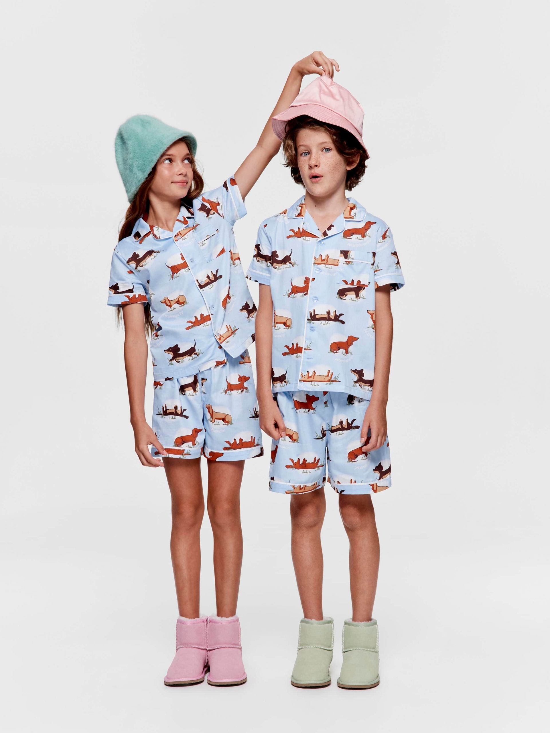 Kids Penny Print Classic Shortie Pj Set multi image 0