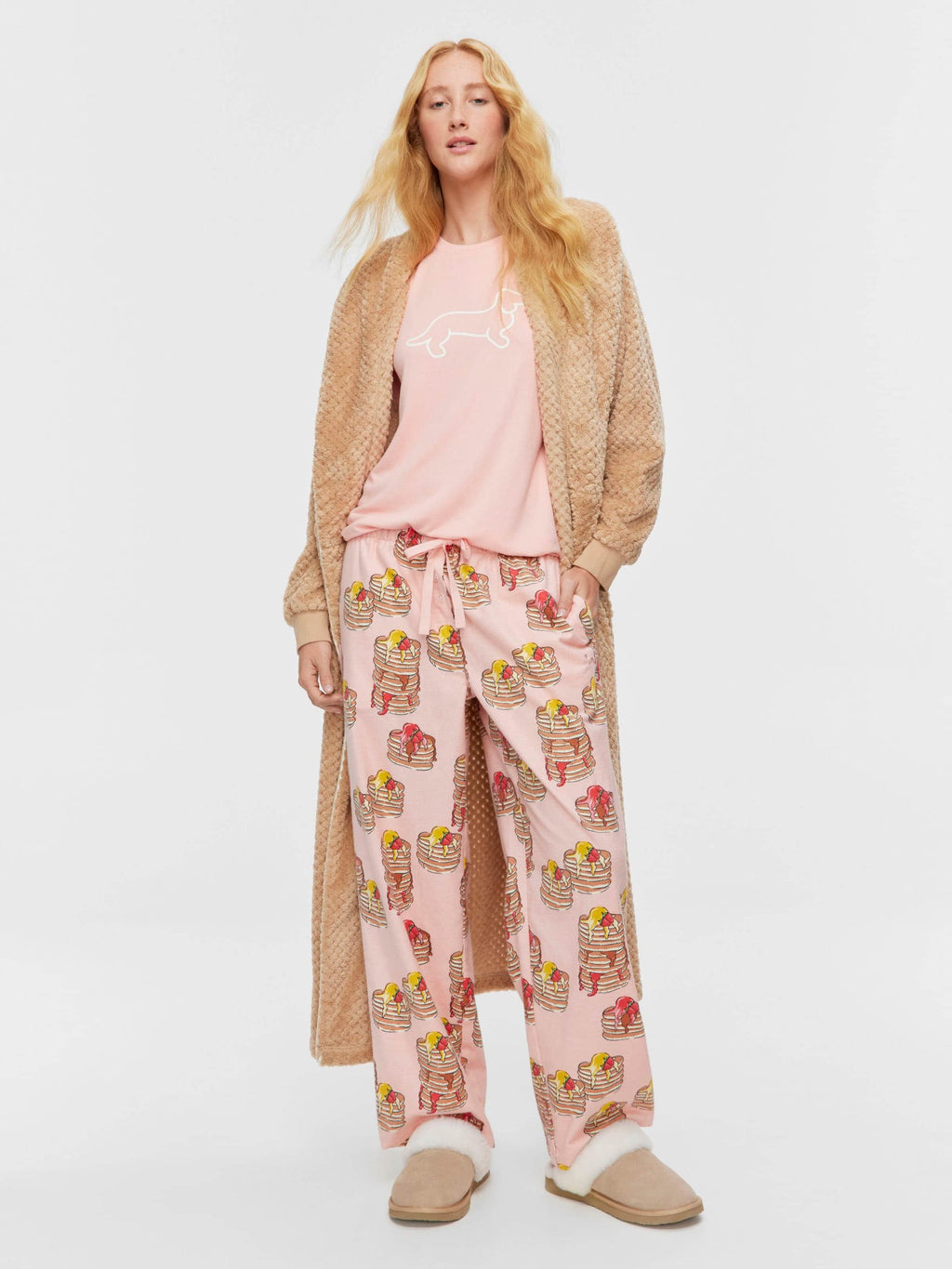 Pancake Stack Flannelette Pj Pant multi image 0