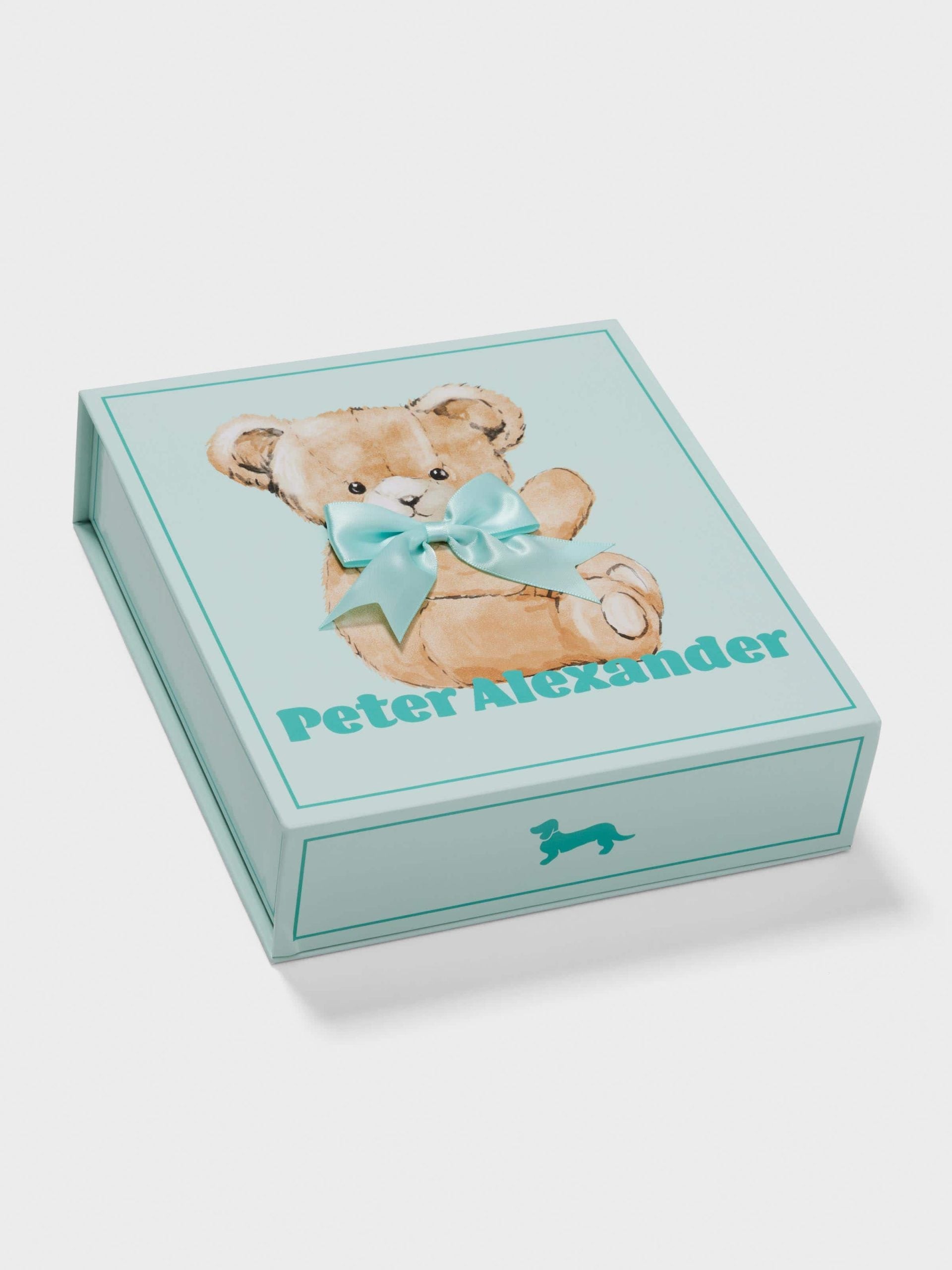 Jnr Girls Teddy Bear Satin Classic Shortie Pj Set mint image 5