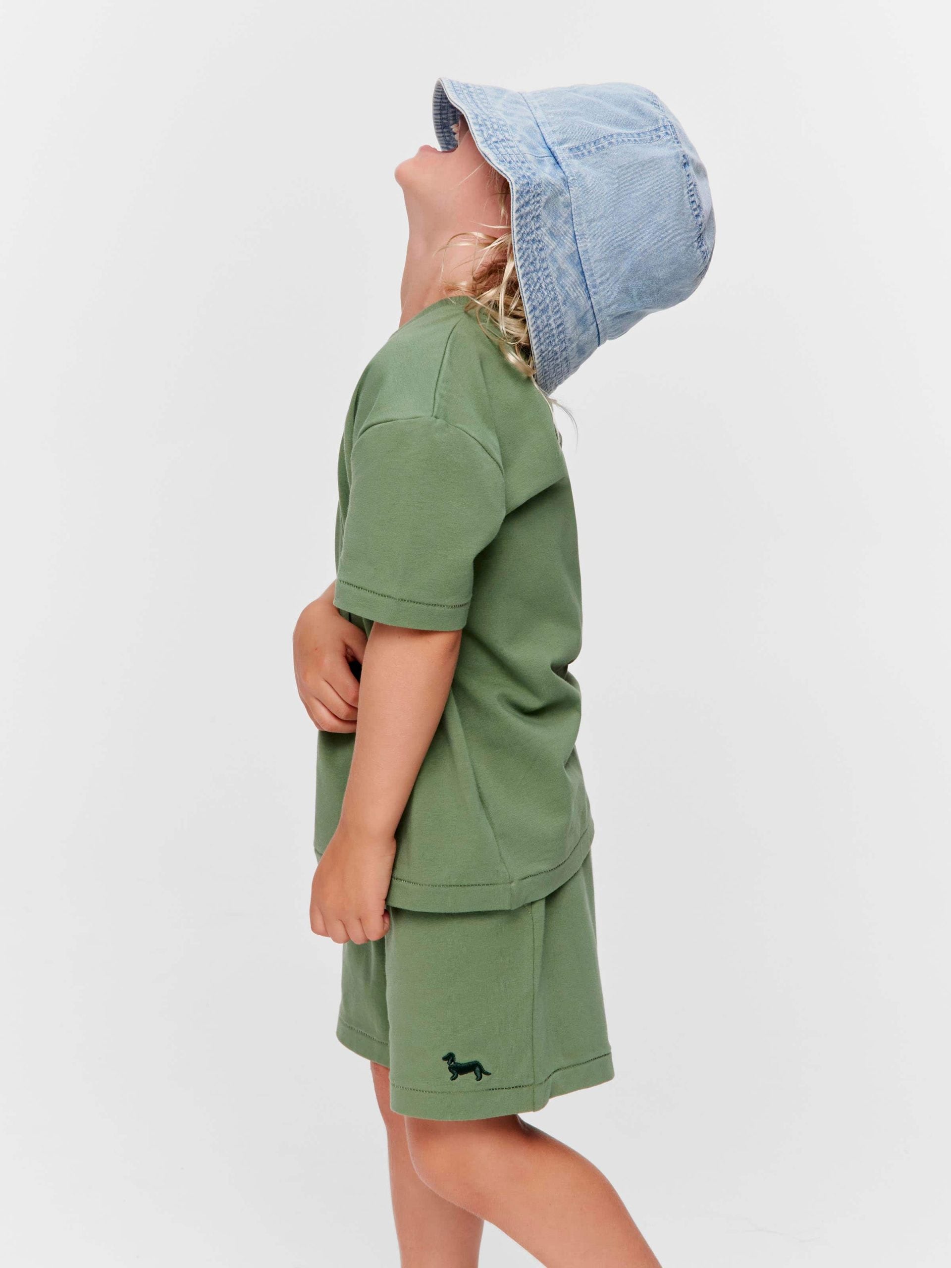 Jnr Boys Green Track Pj Set green image 0