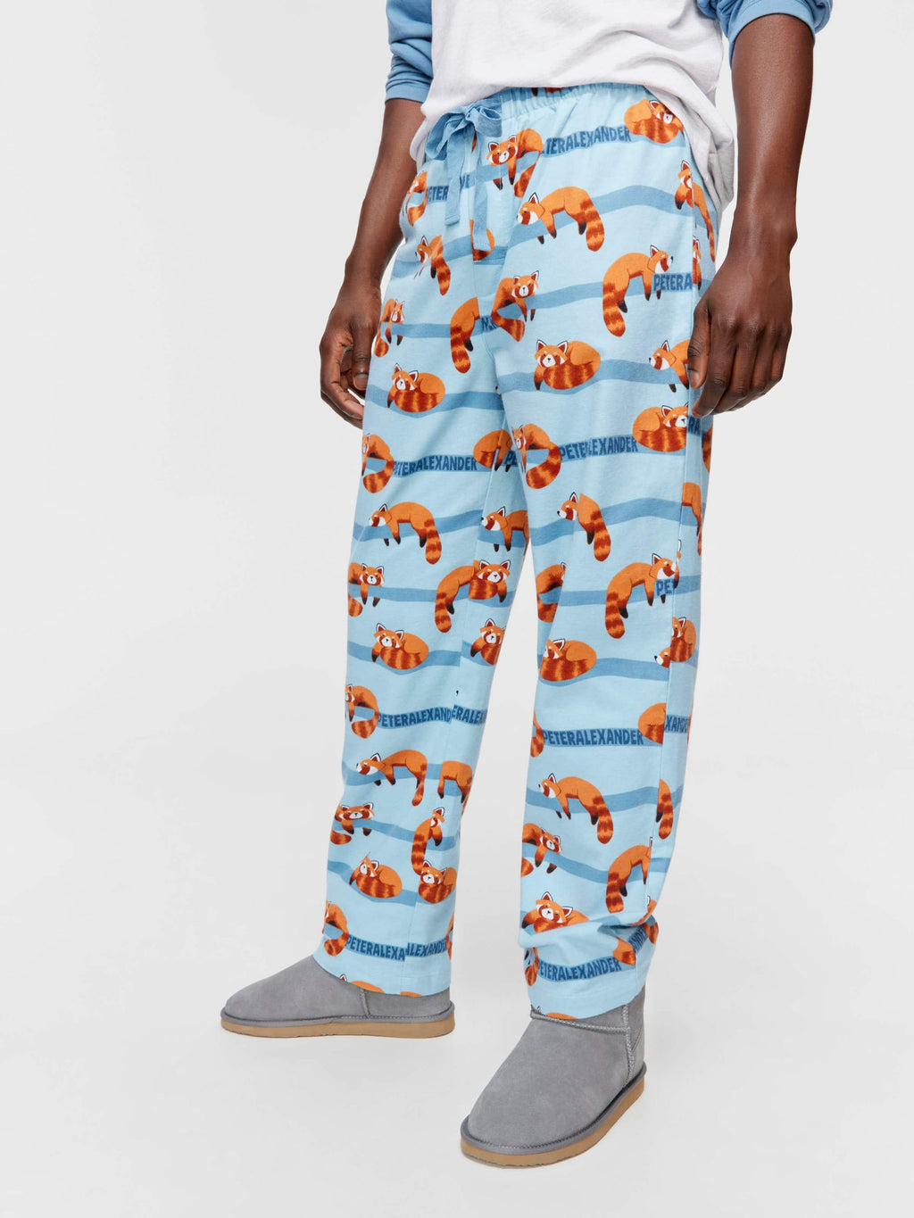 Red Panda Flannelette Classic Pj Pant multi image 2