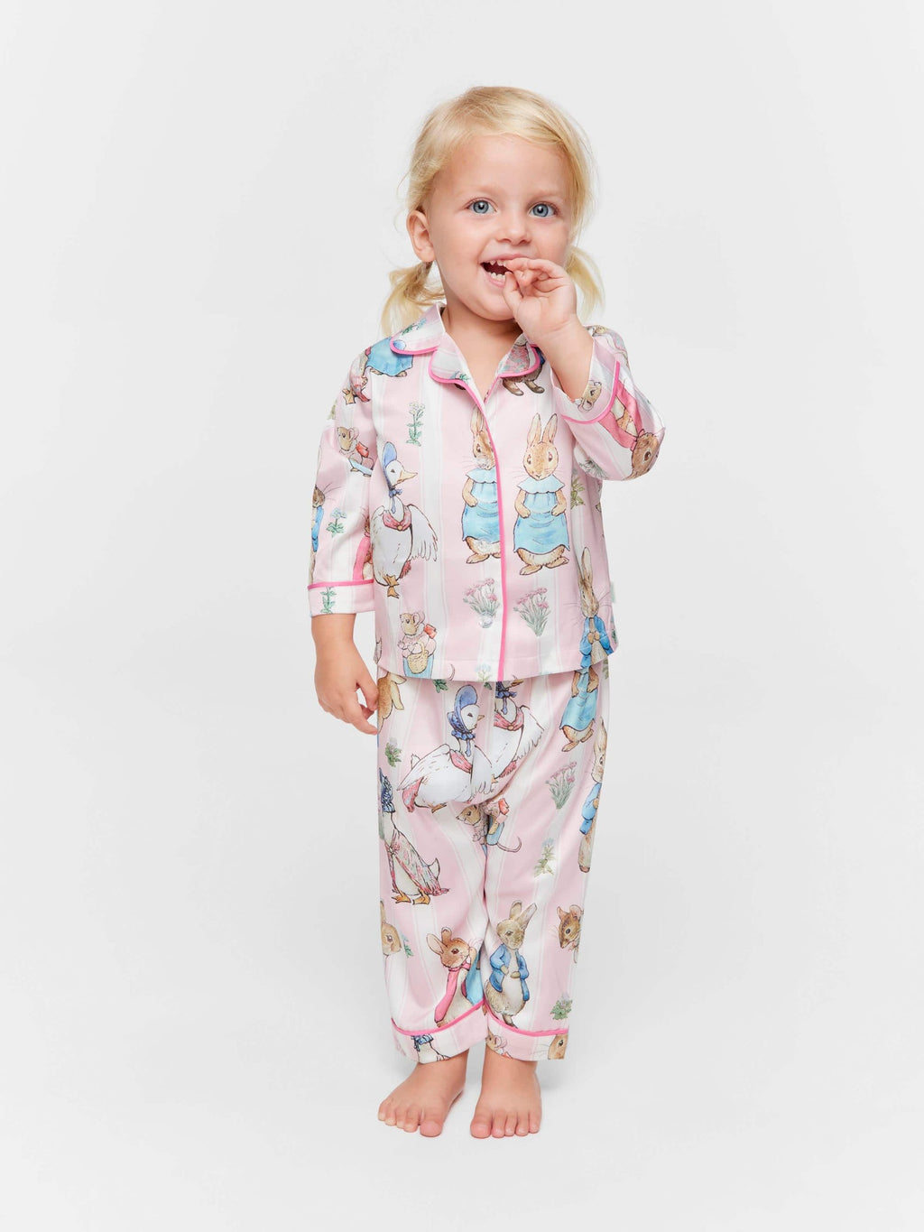 Baby Peter Rabbit Satin Classic Pj Set multi image 0