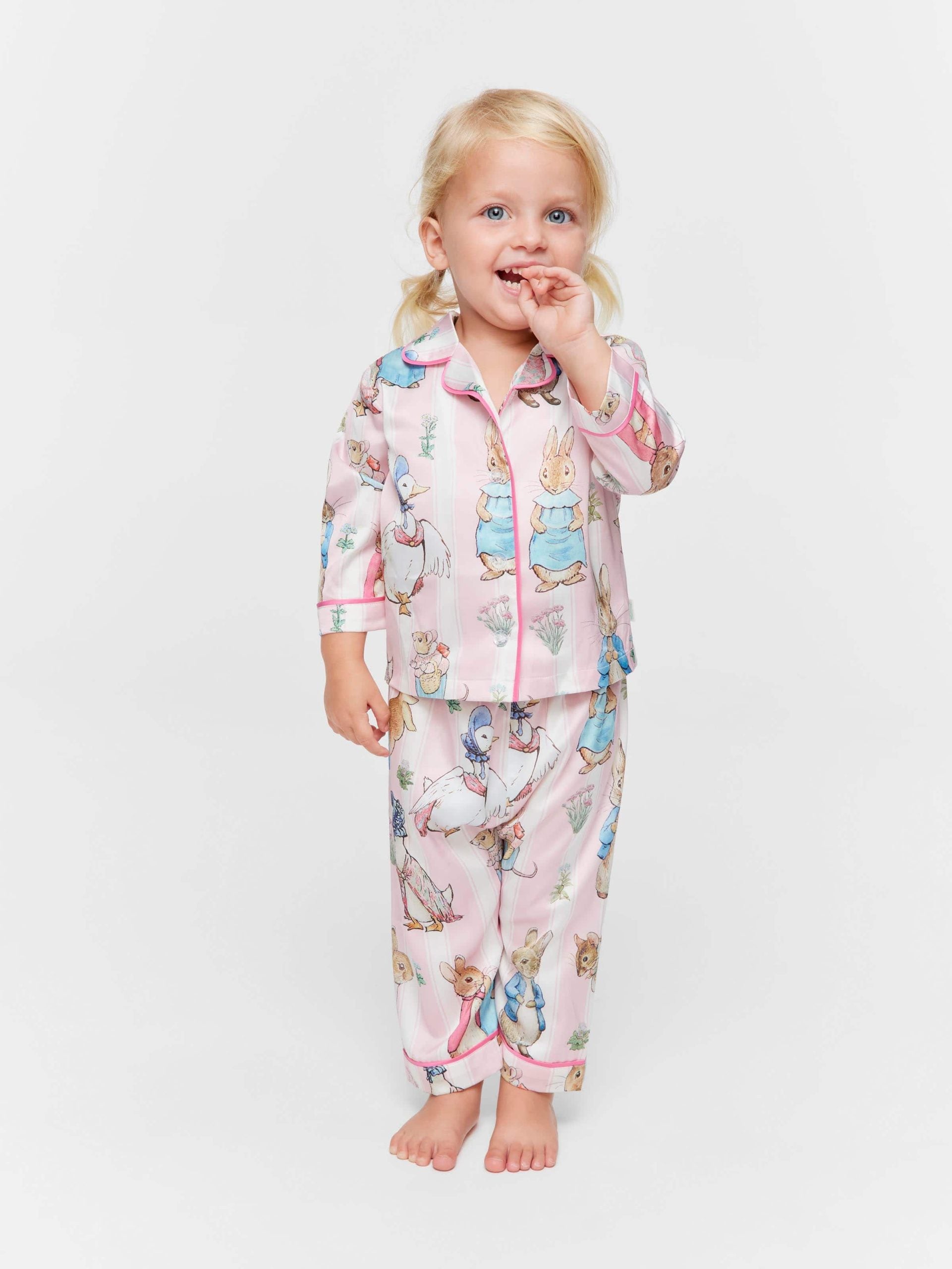 Baby Peter Rabbit Satin Classic Pj Set multi image 0