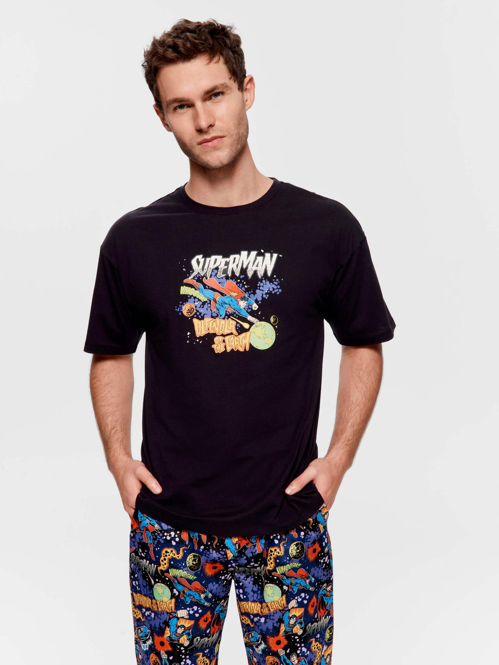 Superman Tee Black image 1