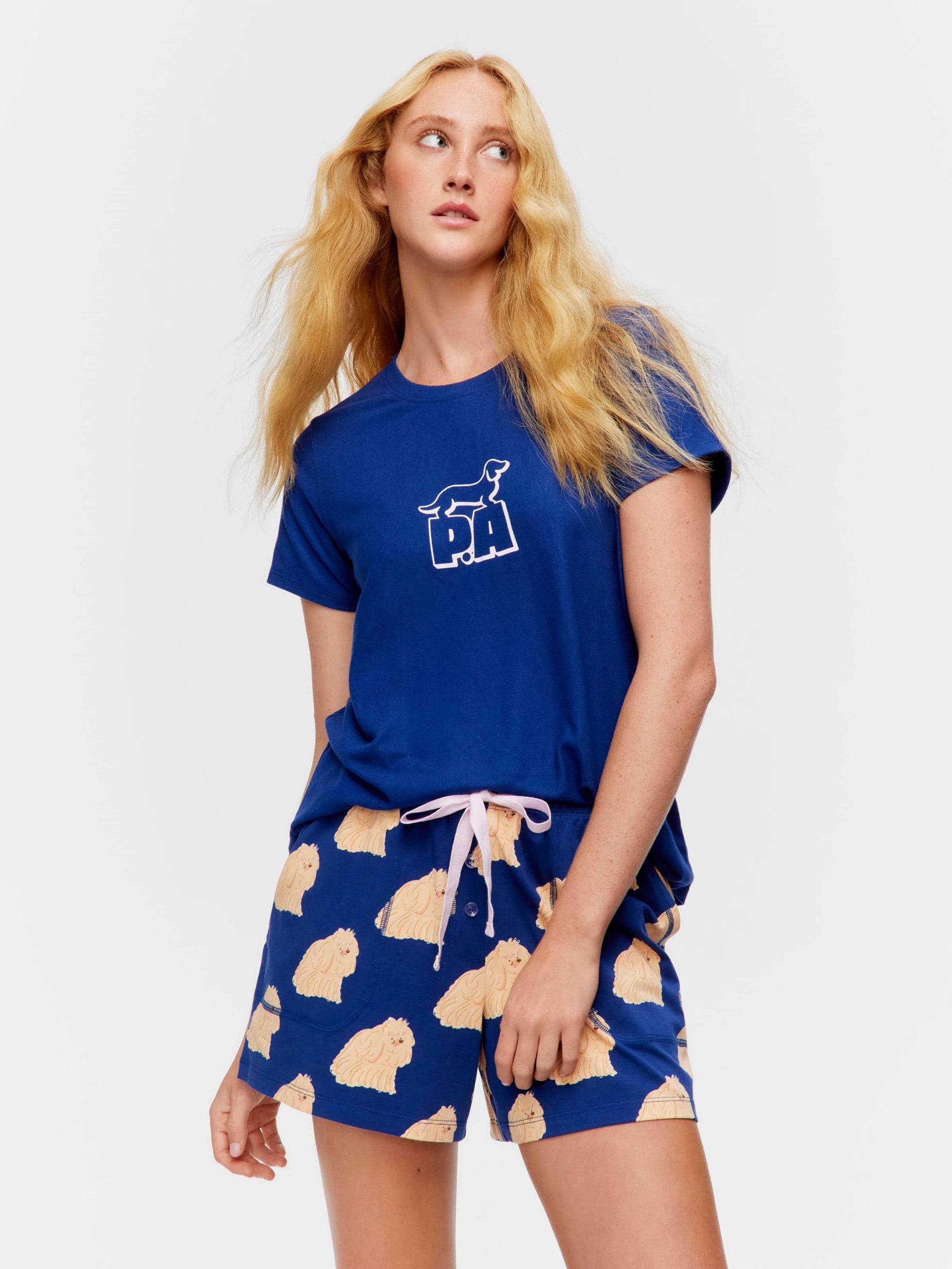 Navy Dog Mid Short multi image 2