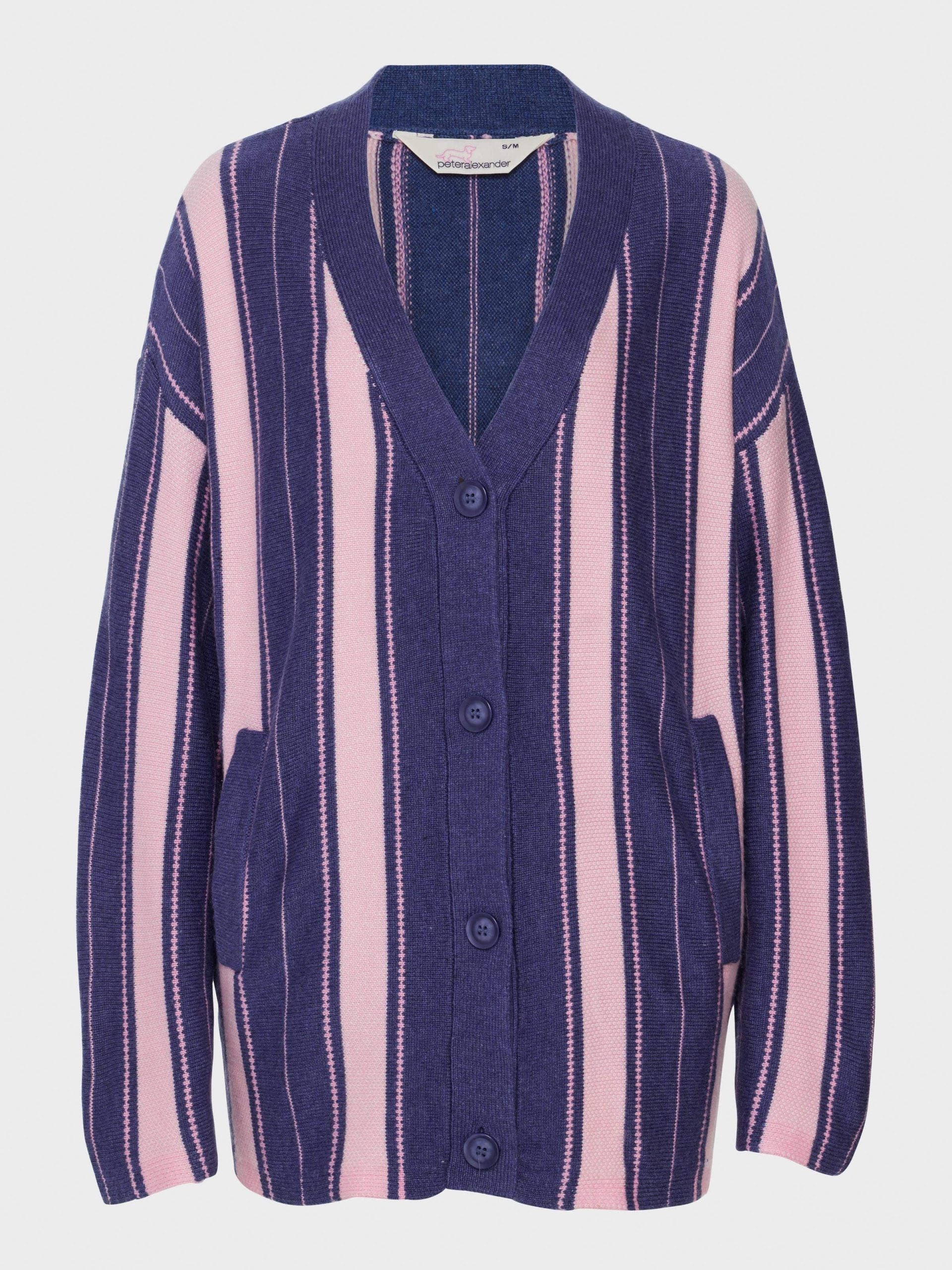 Stripe Knit Cardi multi image 3