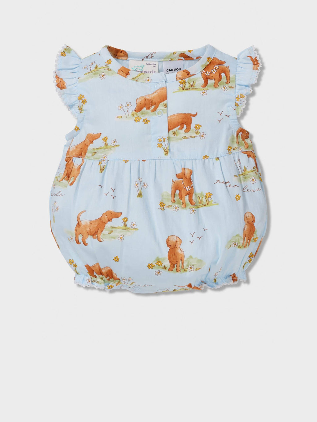 Baby Vintage Penny Print Romper Multi image 2