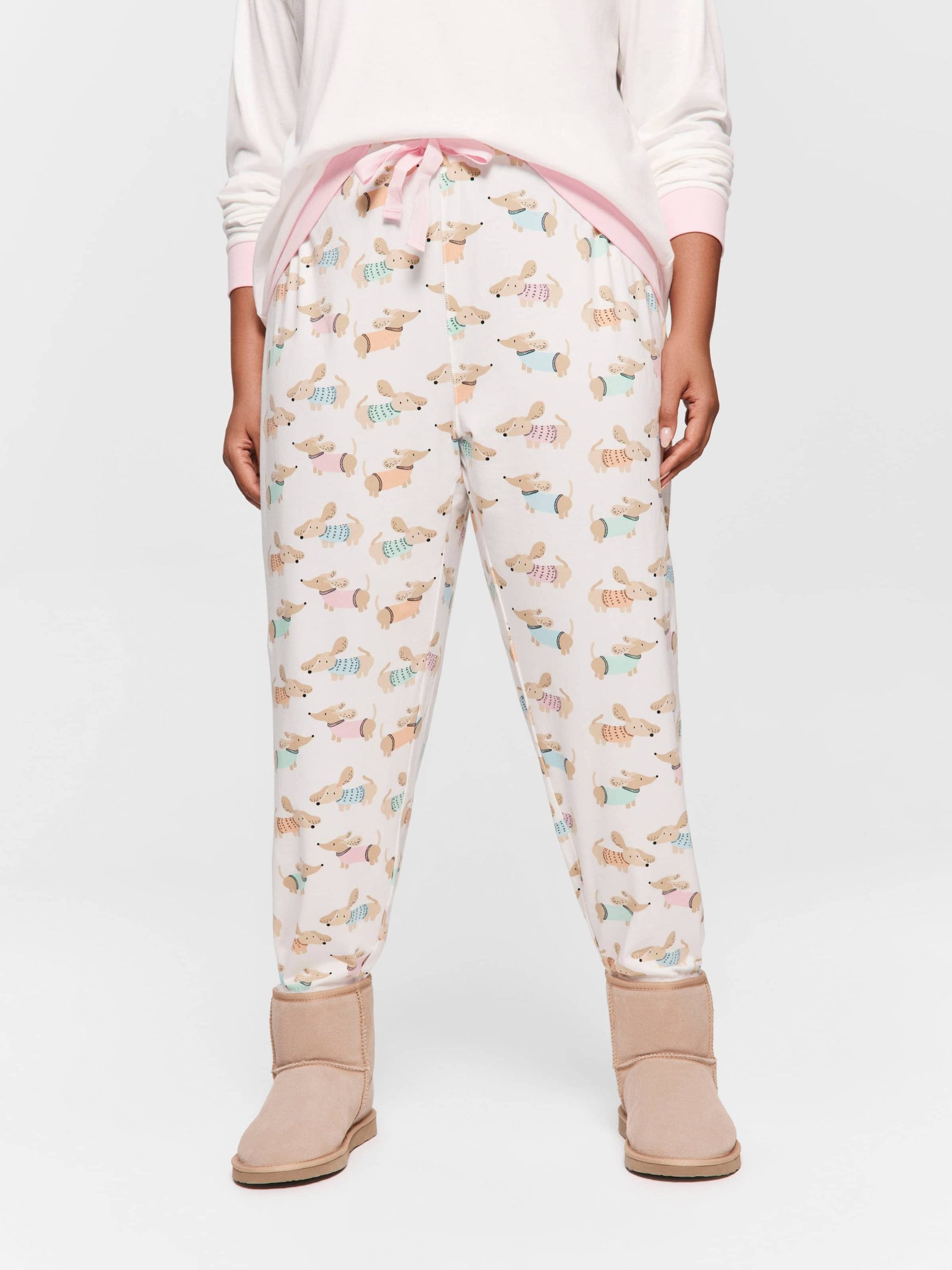 P.A. Plus Colourful Dog Easy Pj Pant Multi image 1