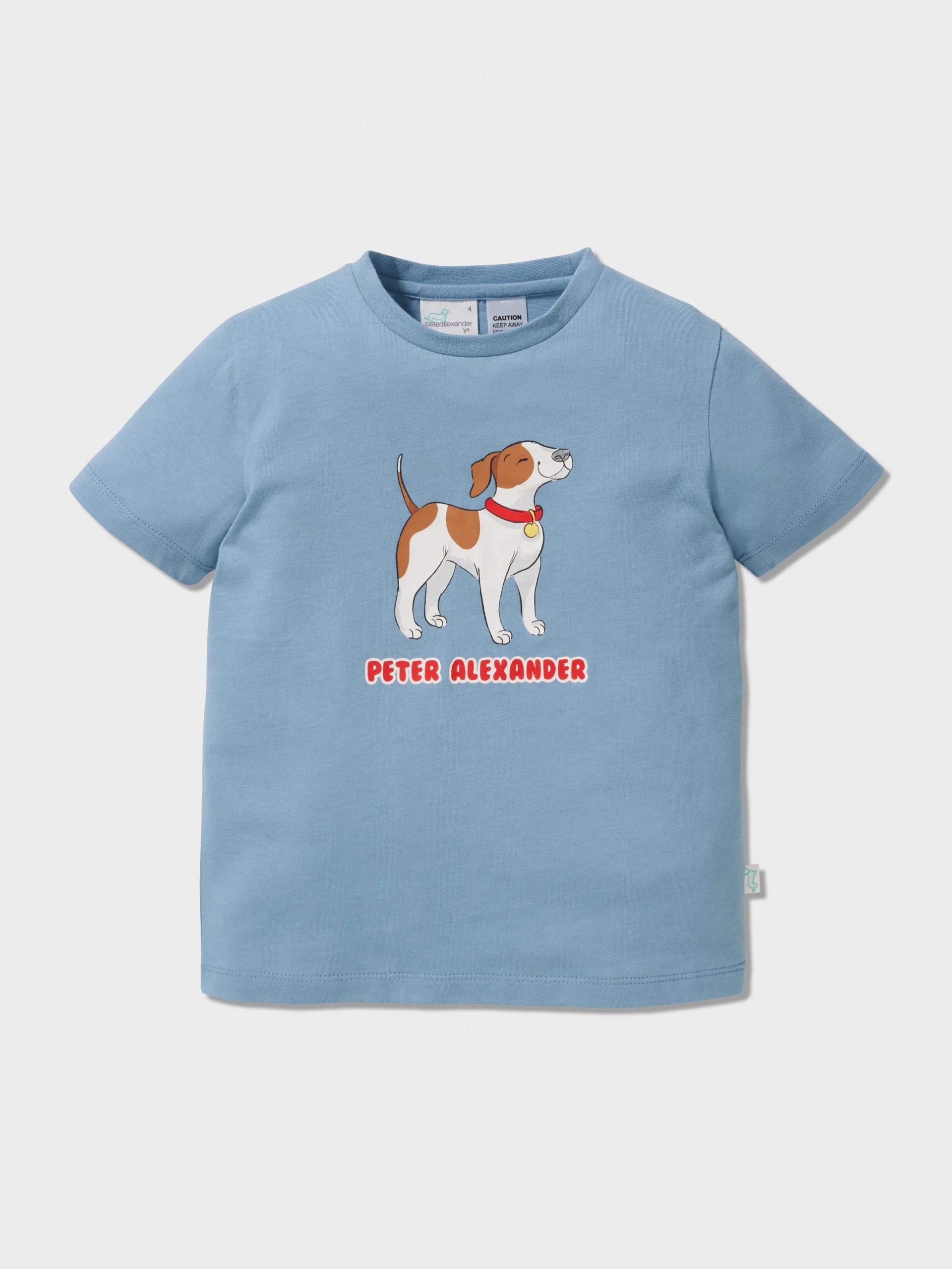 Jnr Boys Jack Russell Pj Set multi image 2