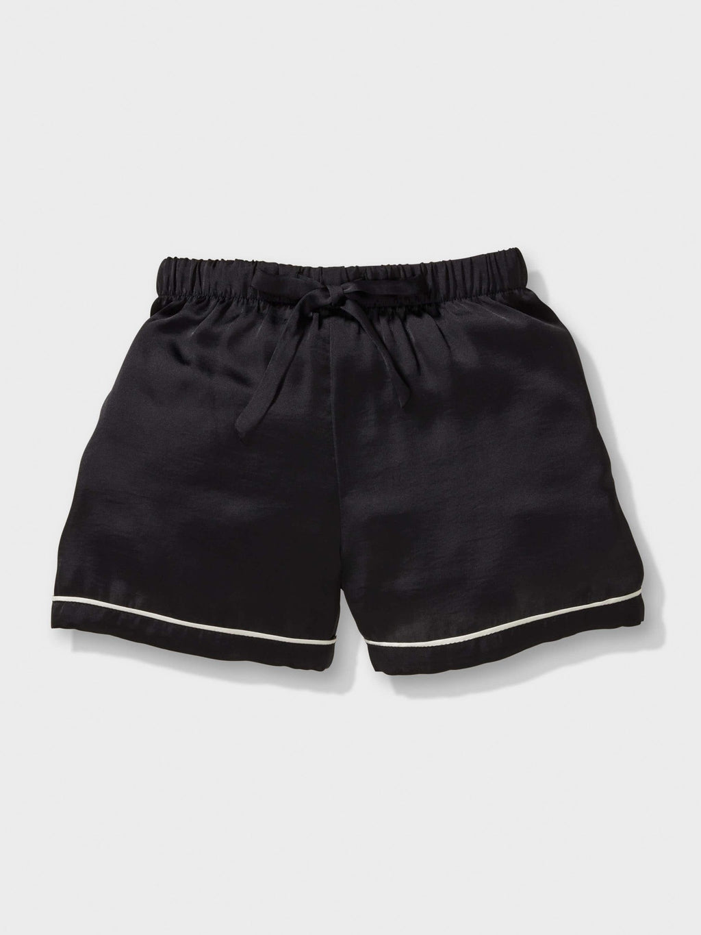 Jnr Kids Black Satin Pj Set black image 3
