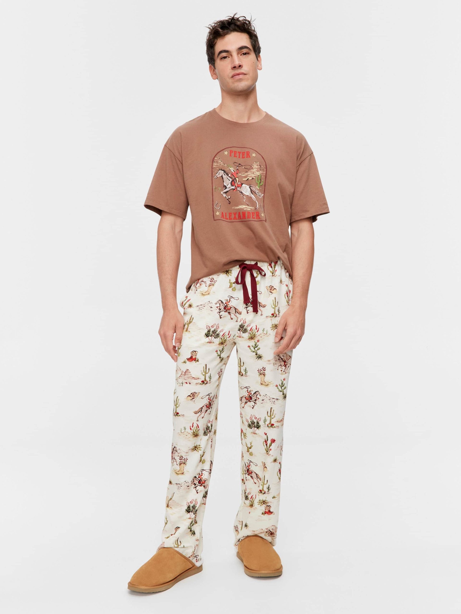 Old Western Classic Pj Pant Multi image 1