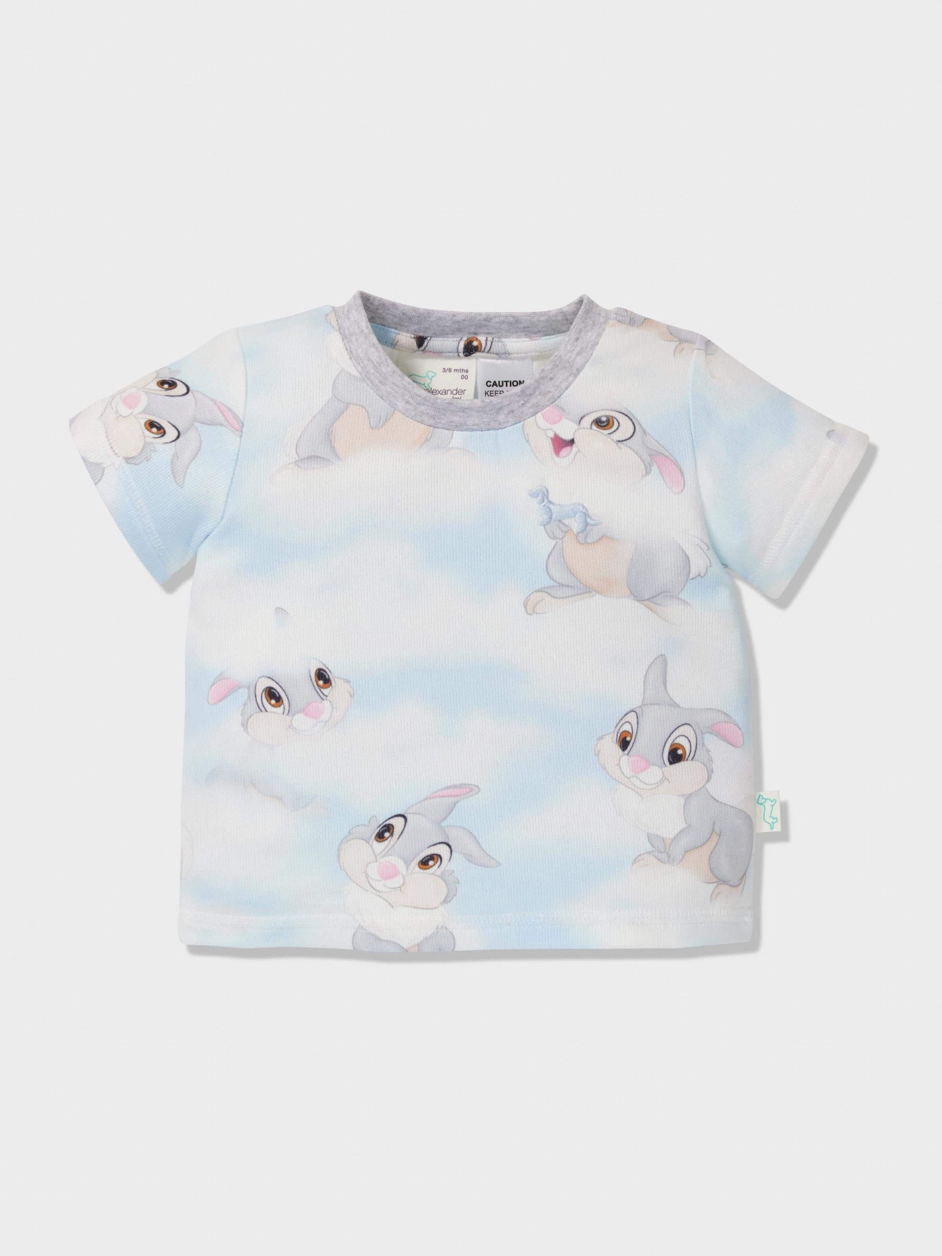 Baby Thumper Clouds Shortie Pj Set multi image 4