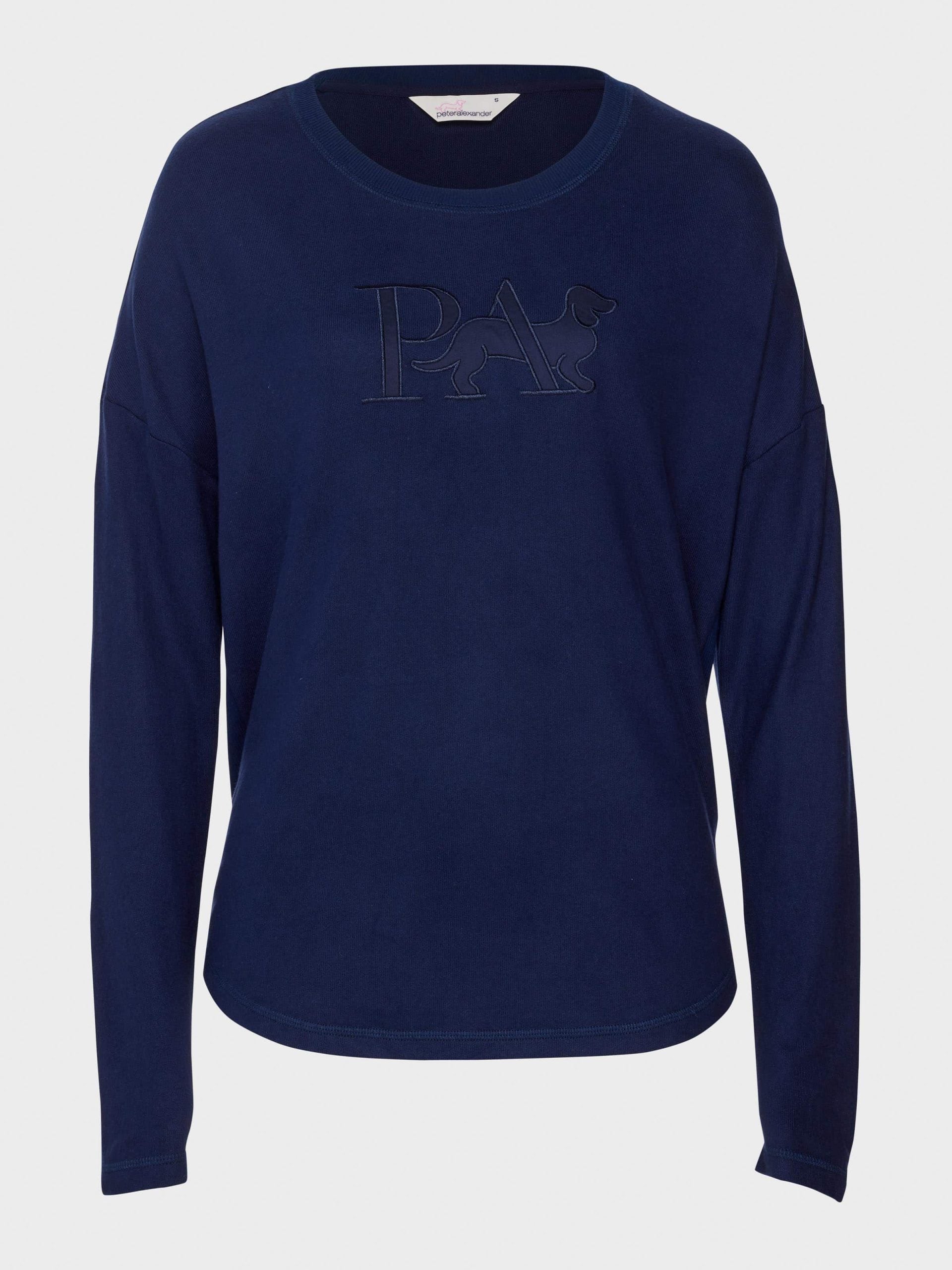 Navy Plush Sweater navy image 3