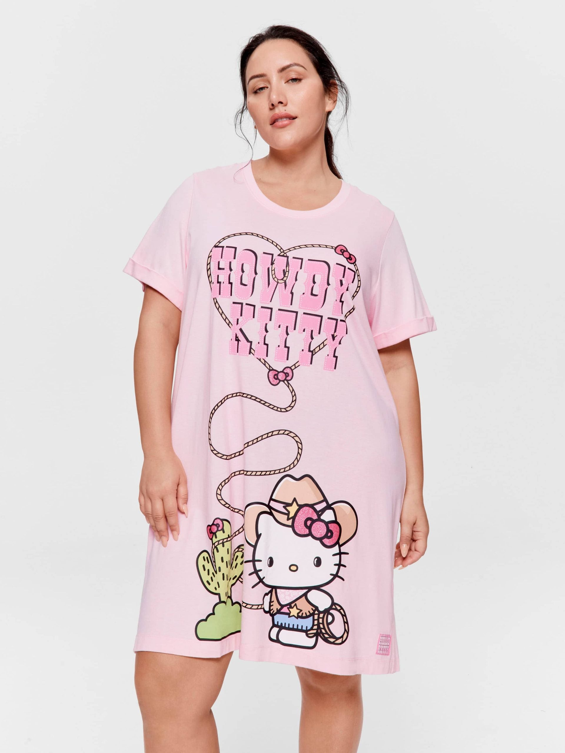 P.A. Plus Howdy Hello Kitty Sleep Tee Multi image 2