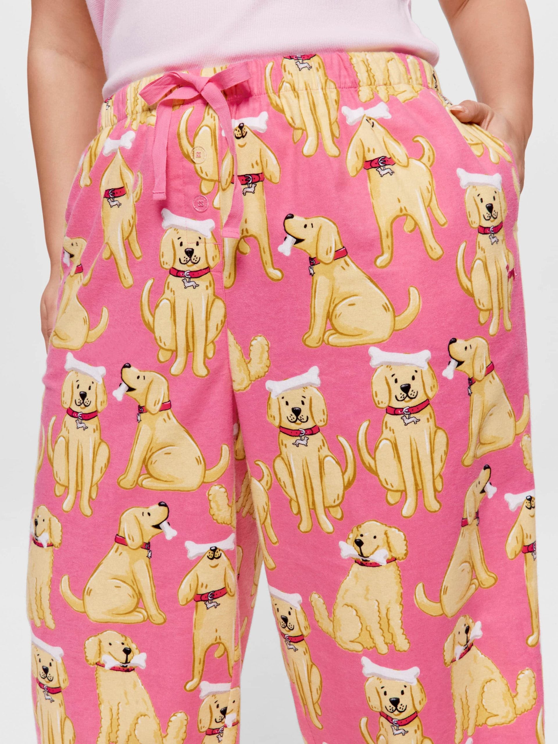 P.A. Plus Dog N Bone Classic Flannelette Pj Pant Multi image 1