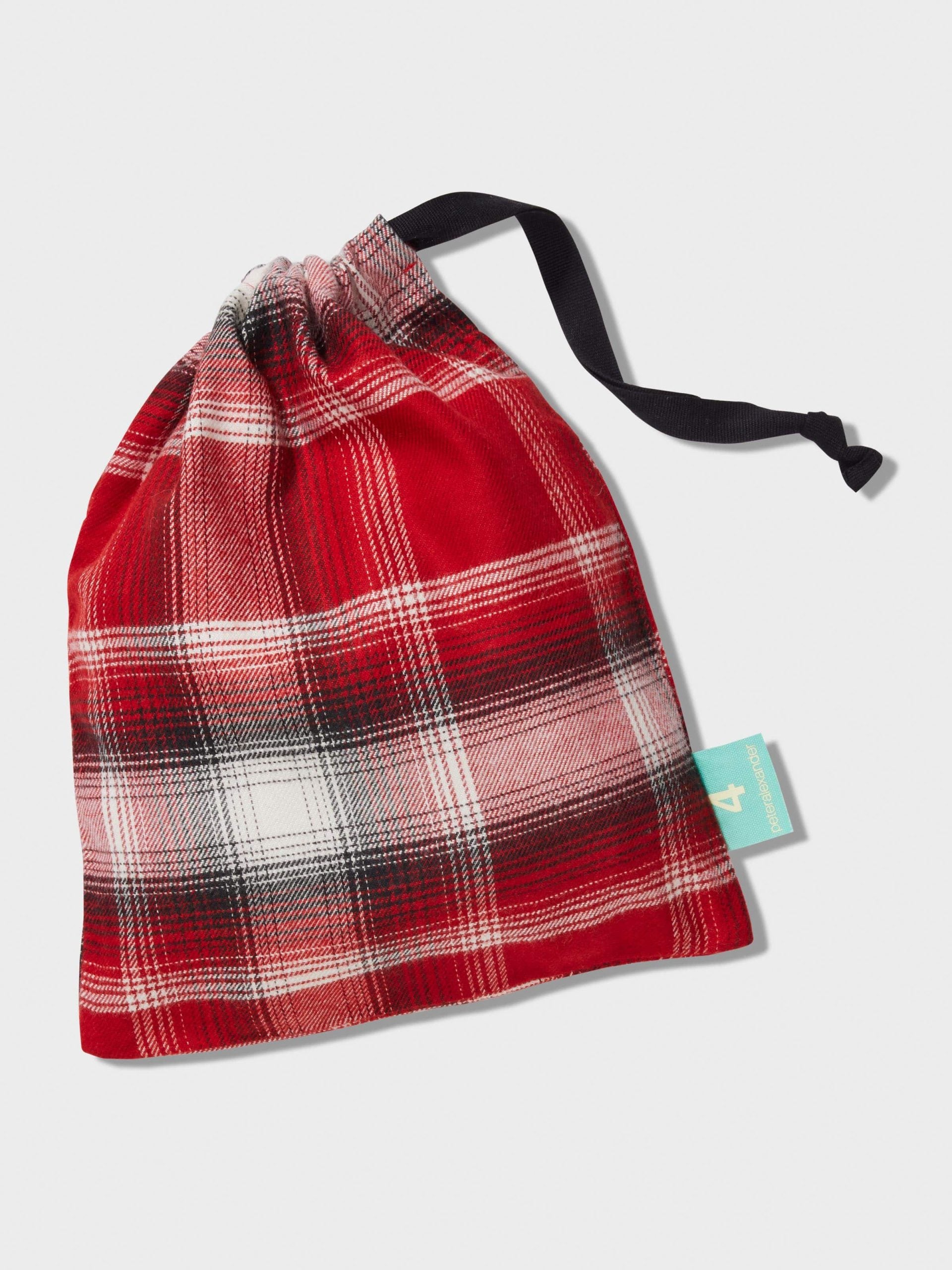 Jnr Boys Red Check Long Pj Set Multi image 3