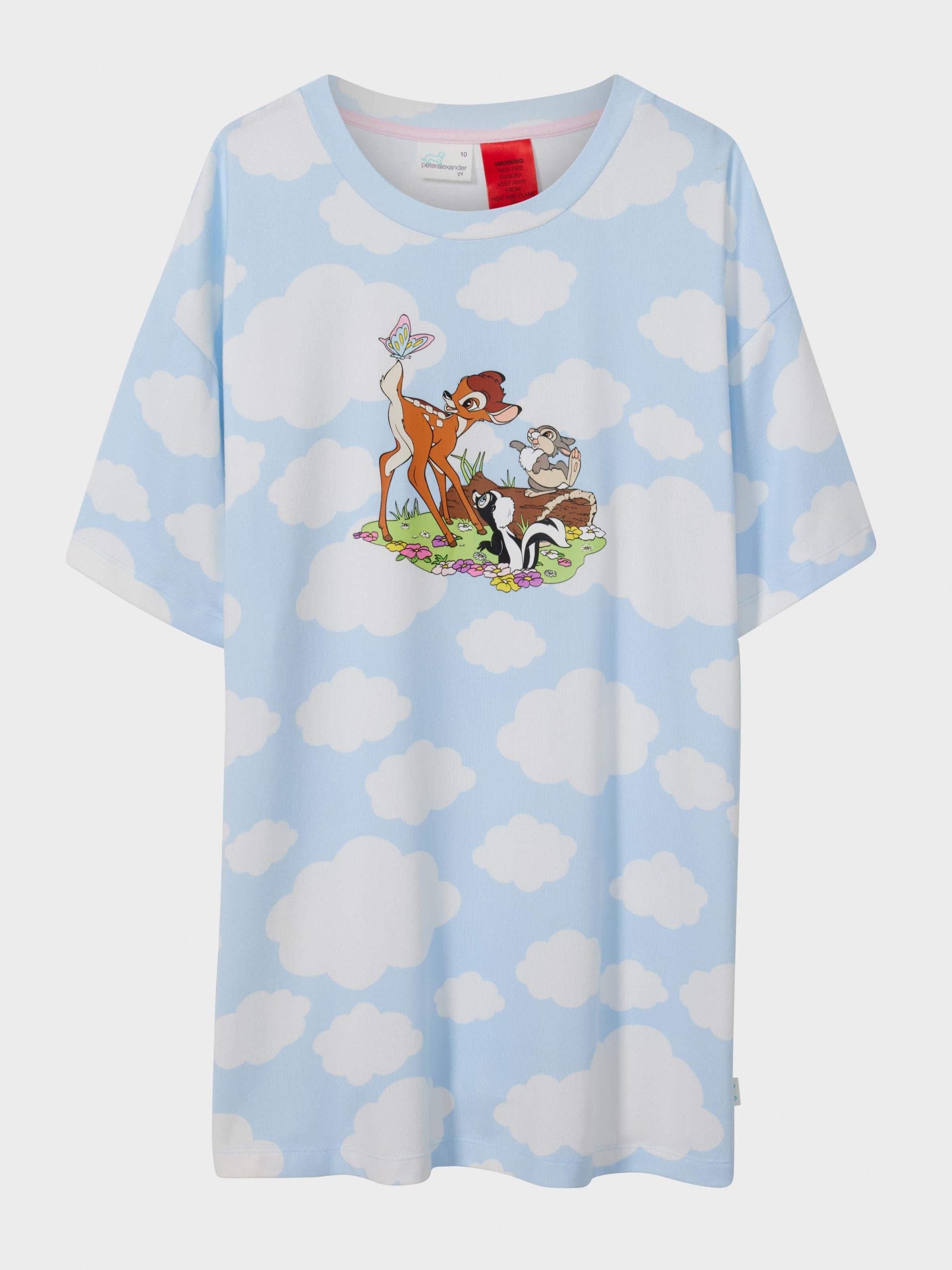 Girls Bambi Print Nightie multi image 2