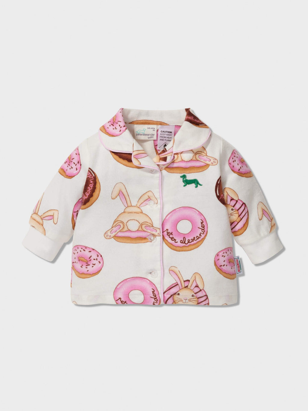 Baby Girls Krispy Kreme Classic Pj Set multi image 2