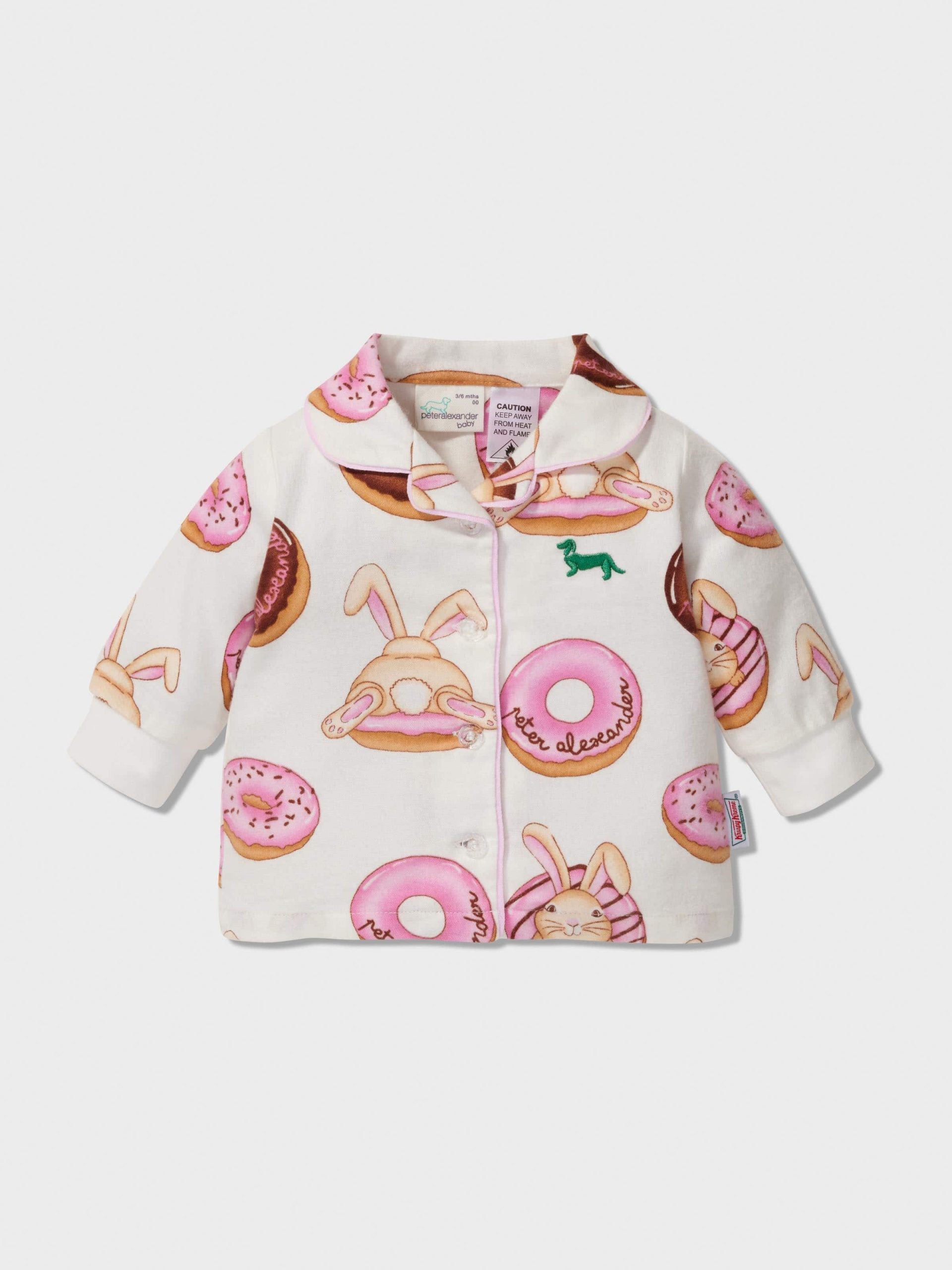 Baby Girls Krispy Kreme Classic Pj Set multi image 2